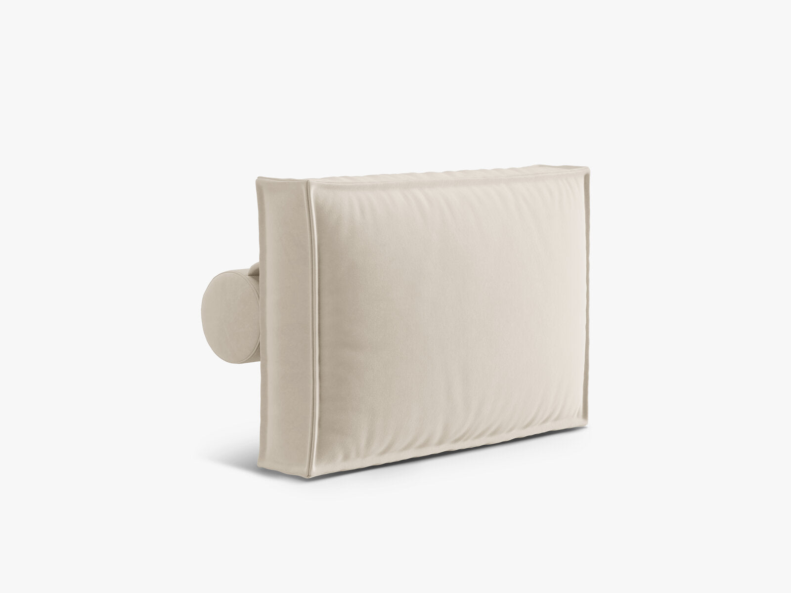 Micadoni Kissen Nuria Samt Paris Beige