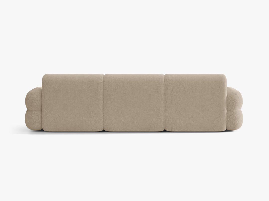 Micadoni Neo Modulares Sofa 4-Sitzer Boucle Baloo Beige