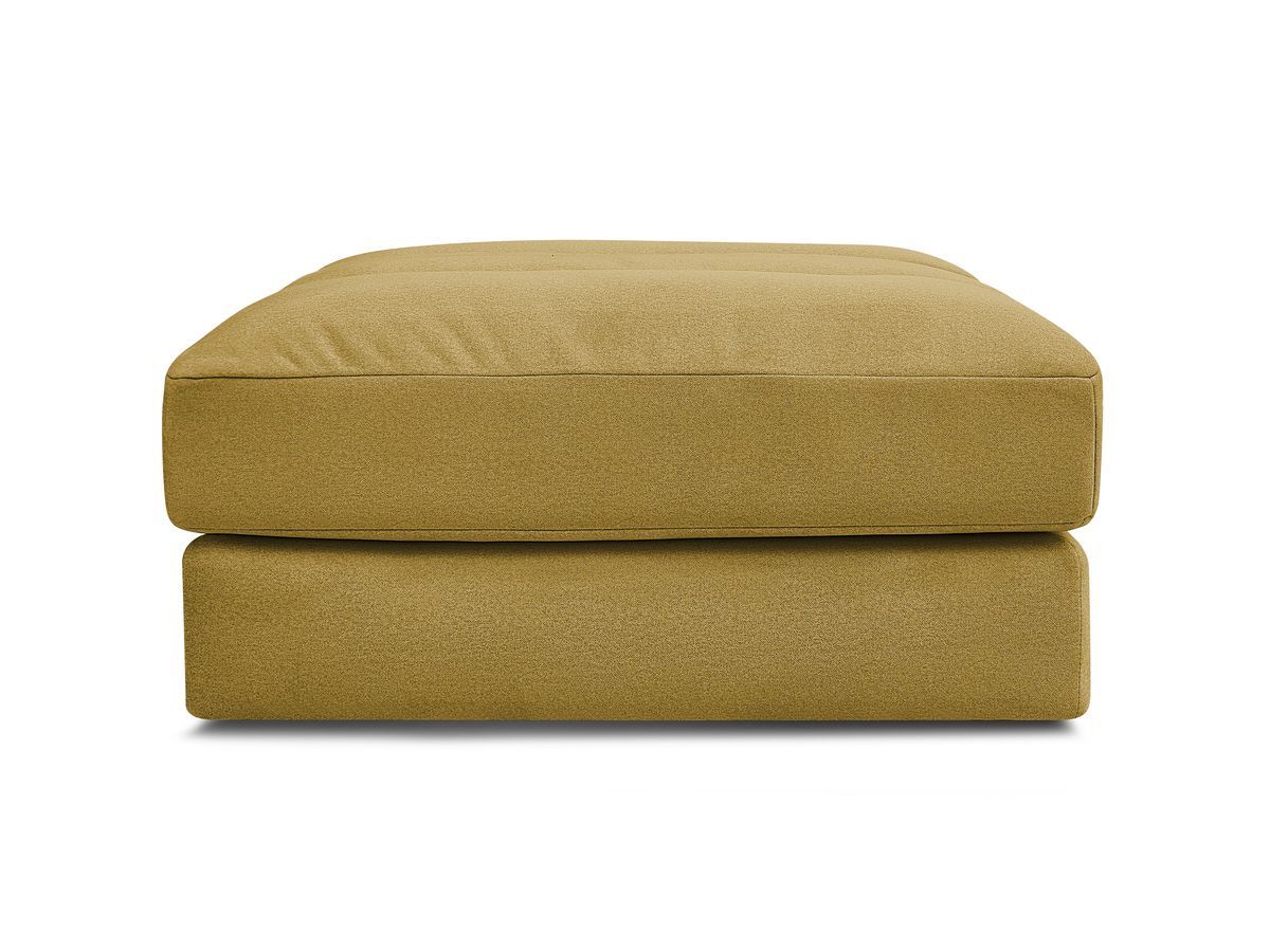 Bobochic Sierra Pouf Samt Gelb