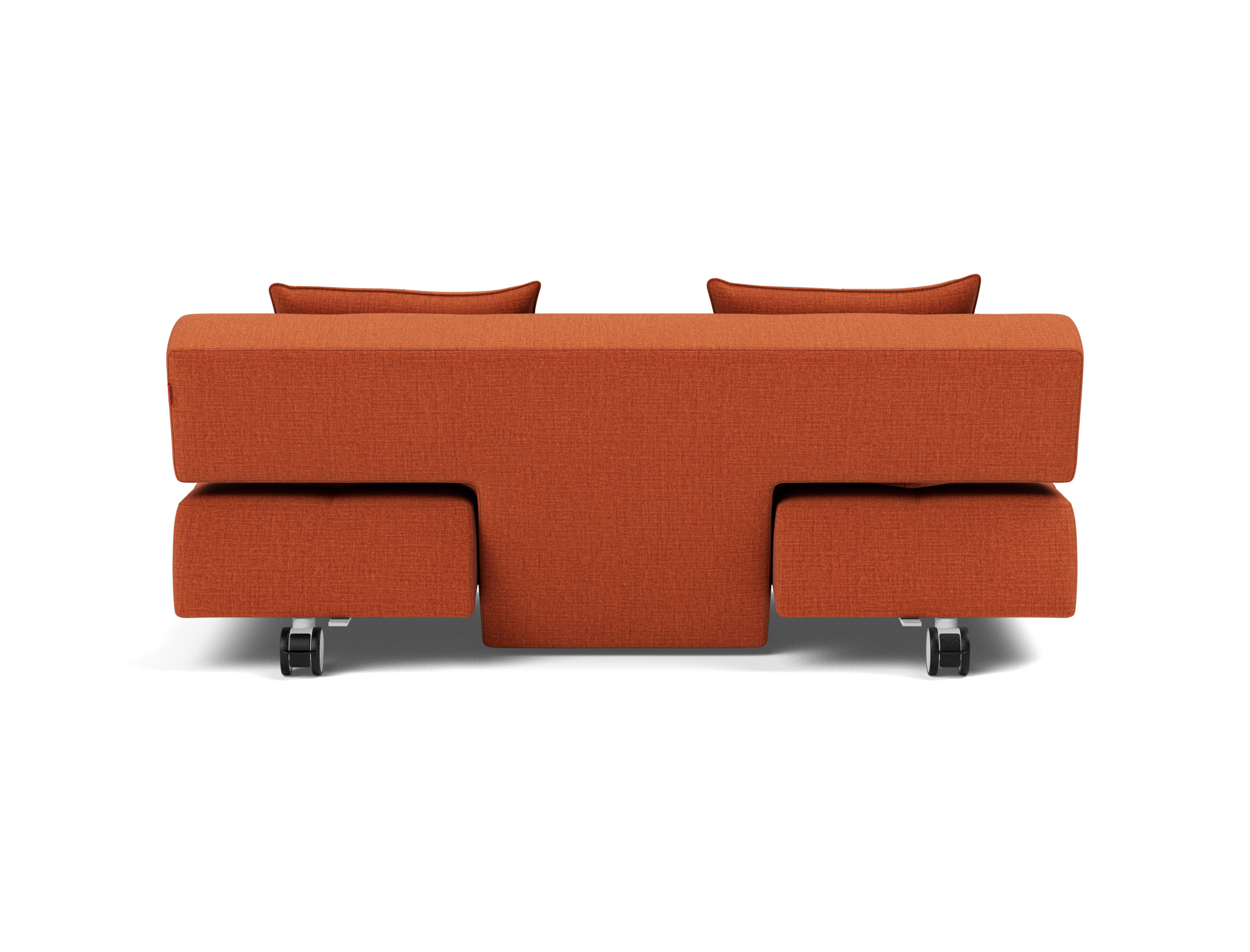 Schlafsofa Long Horn D.E.L. Chenille Esina 412-Rust-Orange