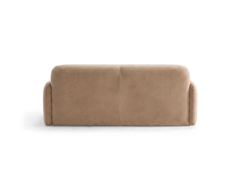 Cosmopolitan Design Sofa Malmo 3-Sitzer Samt Bluvel Beige