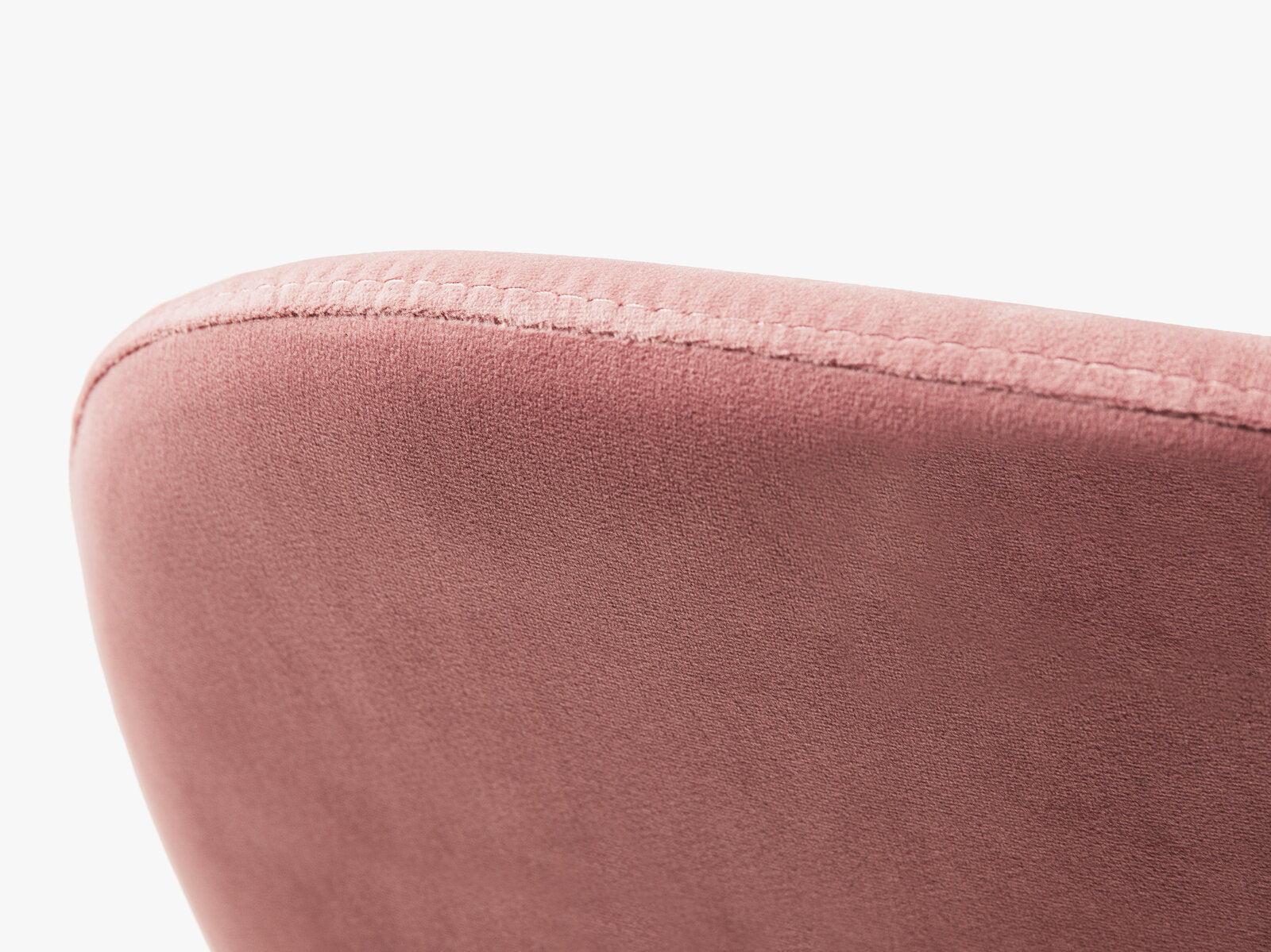 Micadoni Stuhl Caroline Samt Magic Velvet Rosa Flamingo
