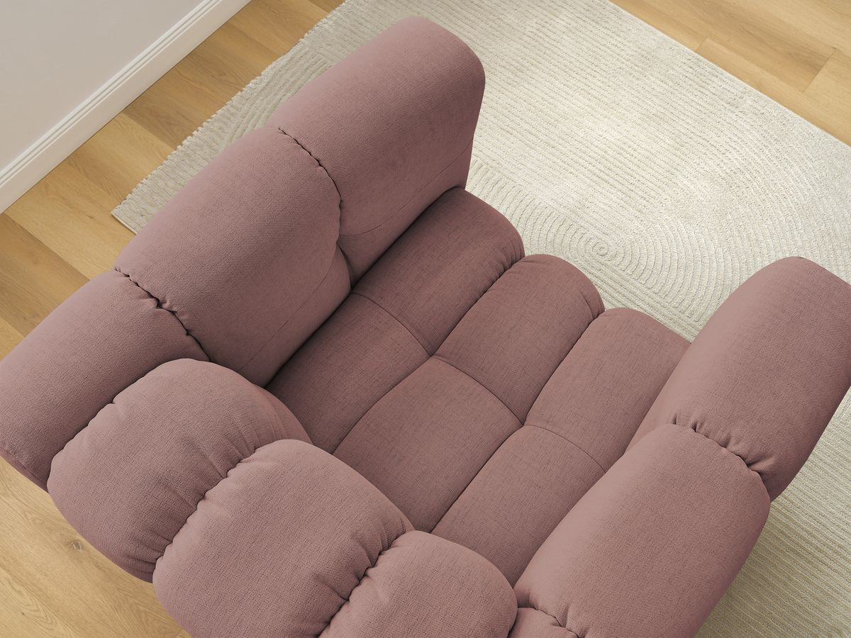 Bobochic Ulysse Sessel Stoff Rosa