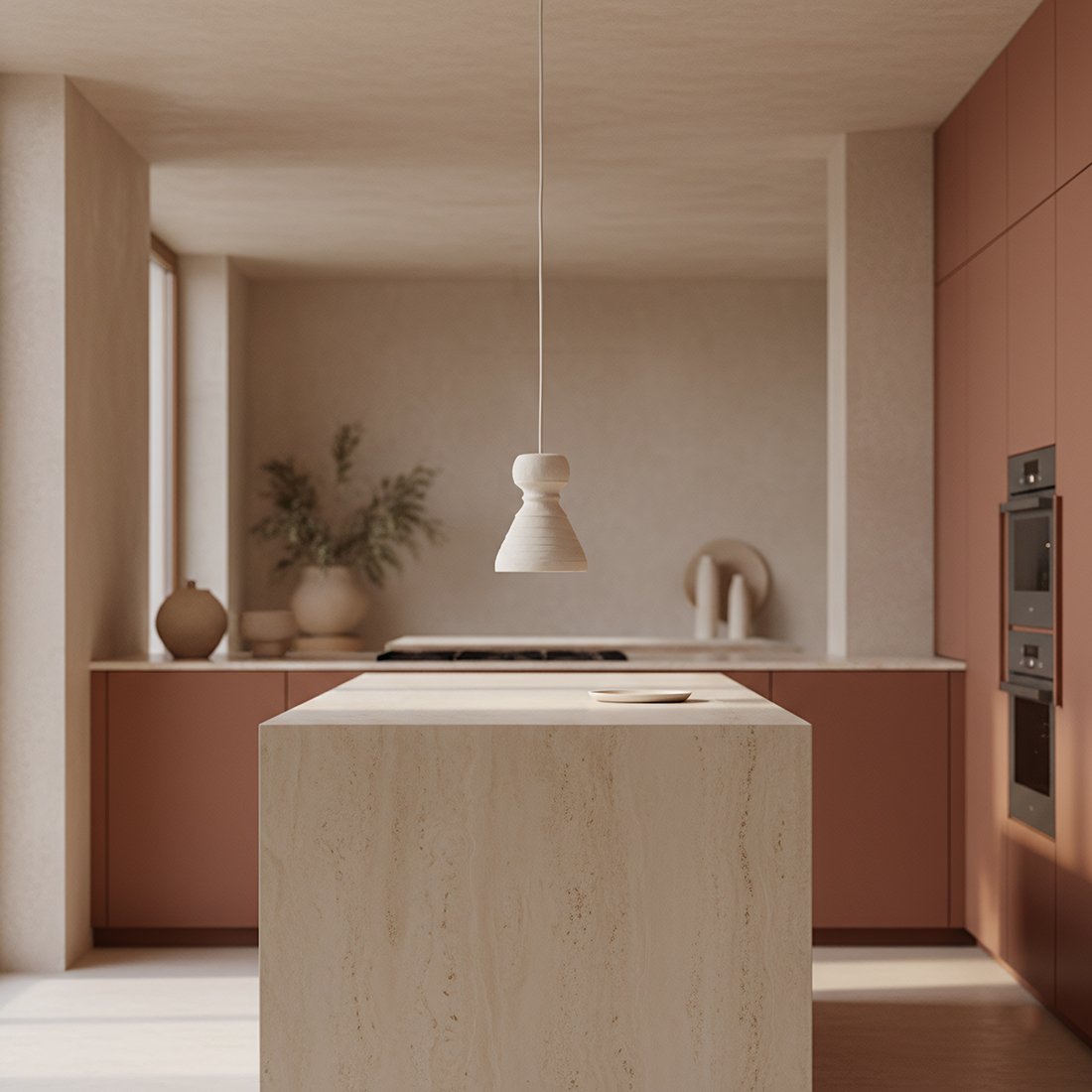 Raw Materials Chalk Pendelleuchte Kanoi