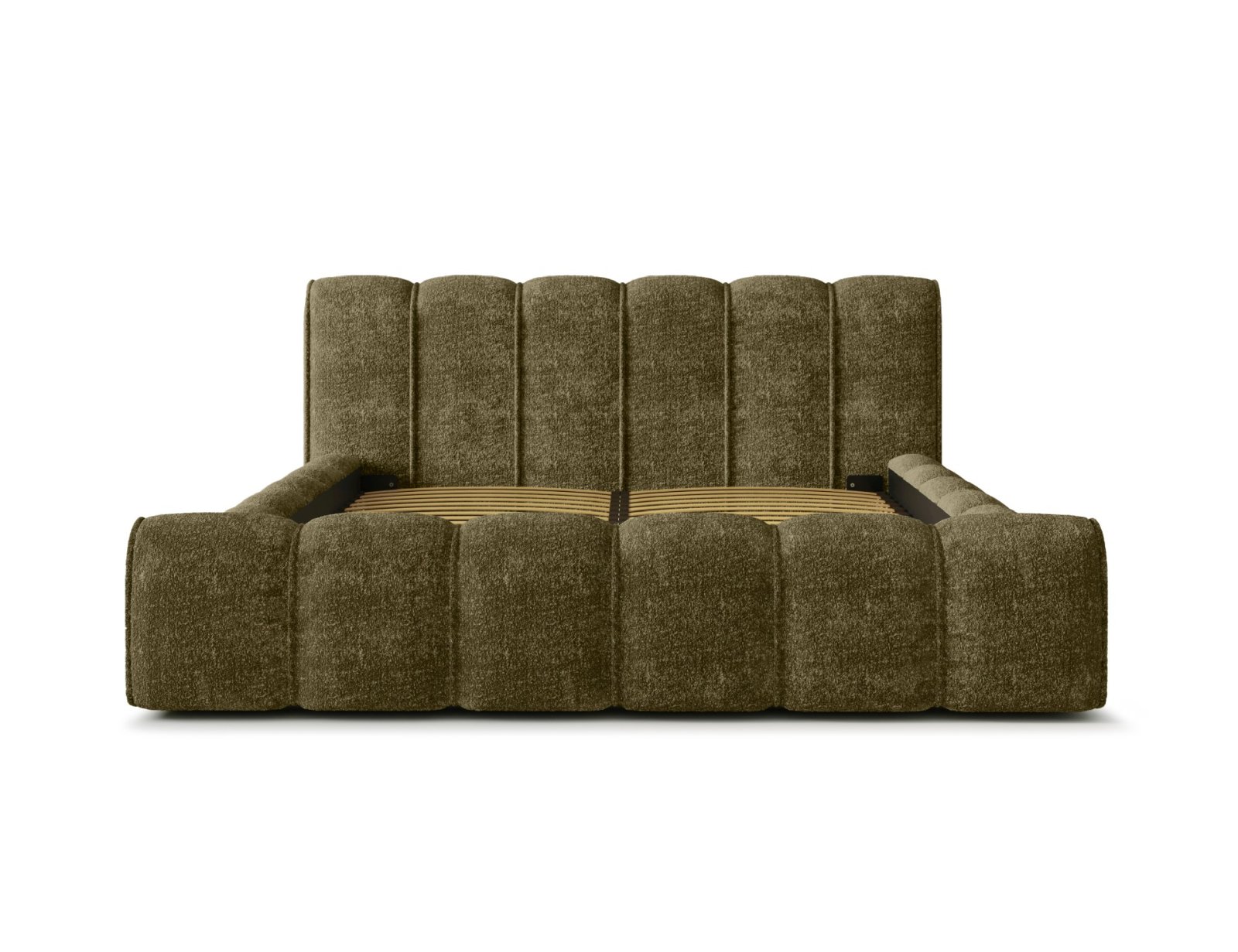 Polsterbett Belio Chenille 160x200 mit Metallrahmen Venga 162