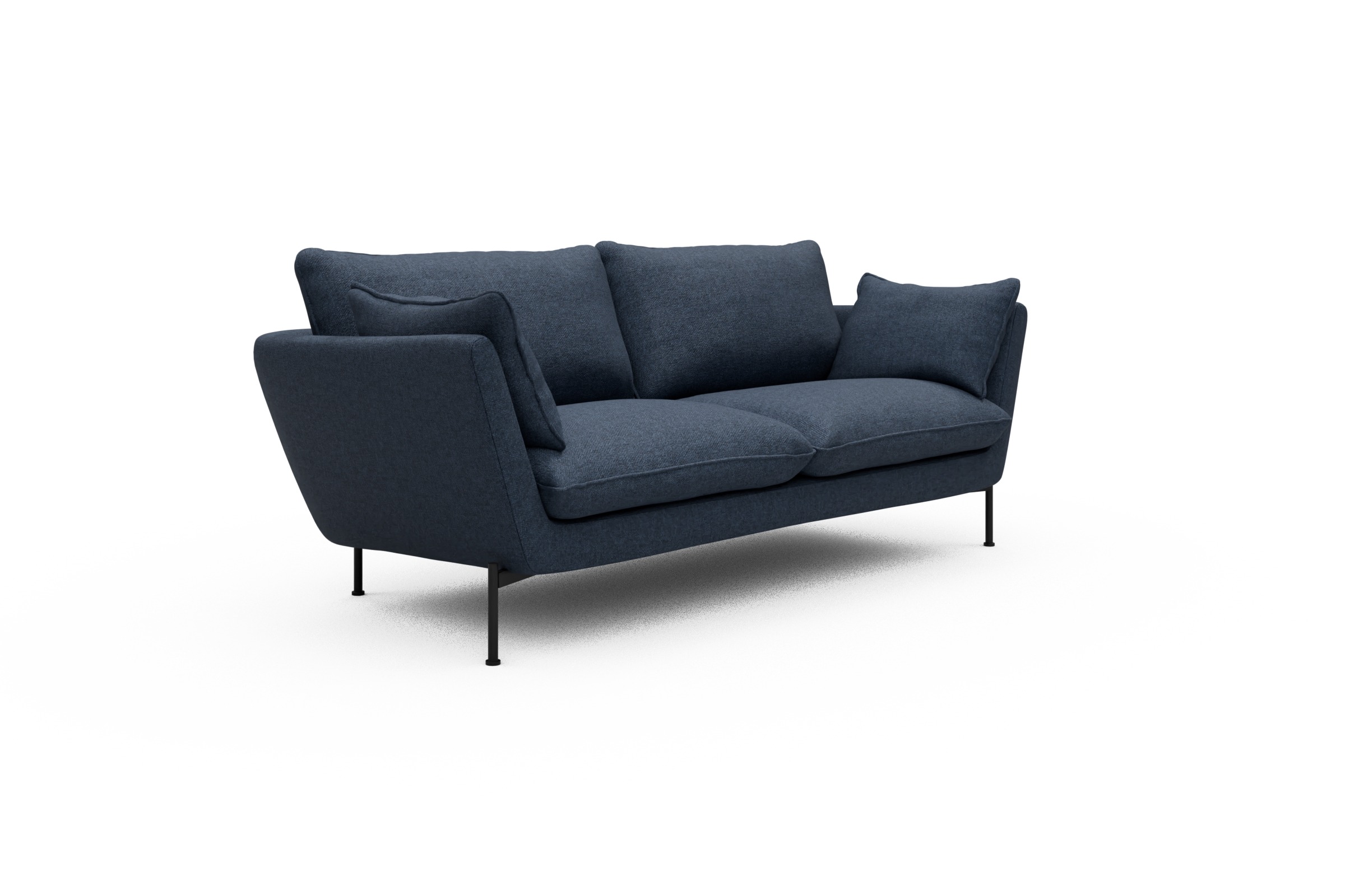 Sofa Anton 2-Sitzer Sama-Deep-Blue