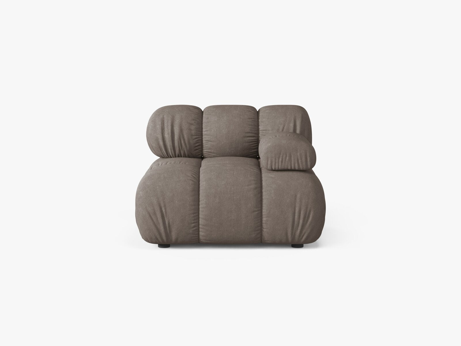 Micadoni Eckmodul Bellis Rechts Strukturierter Stoff Liberty Cappuccino