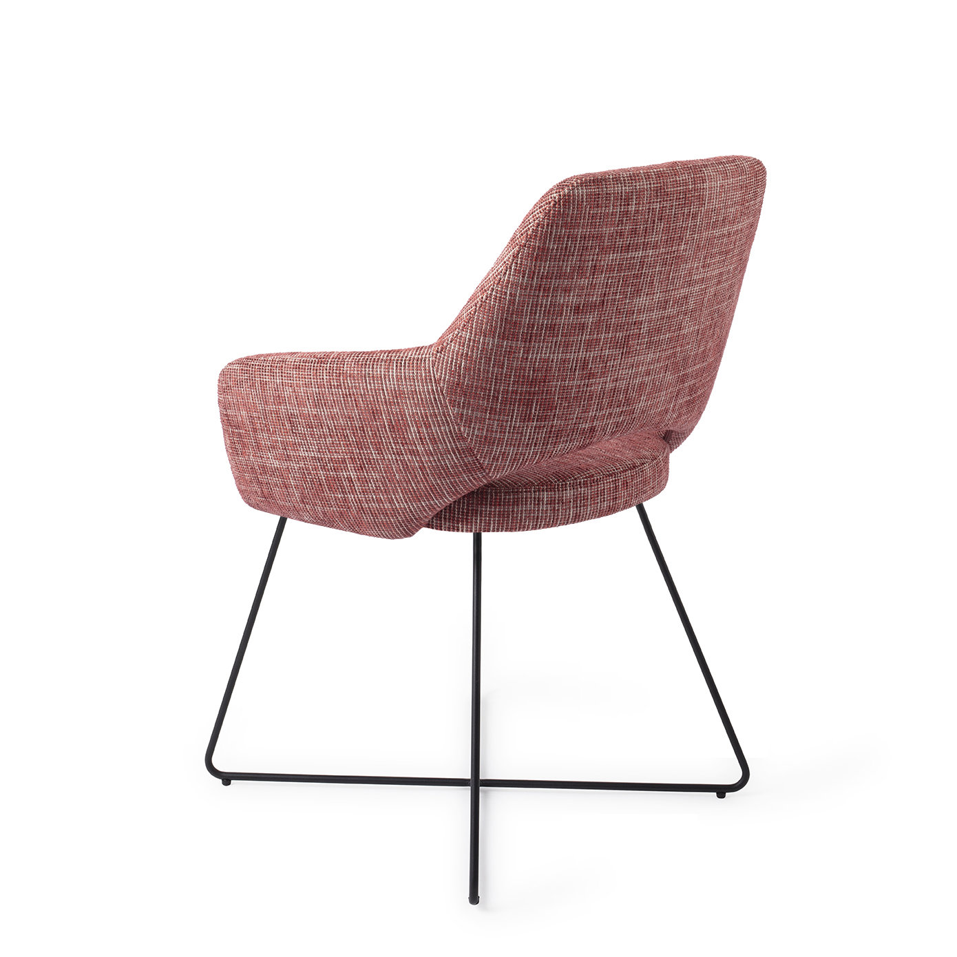 Jesper Home Esszimmerstuhl Yanai Berry Bars Cross Schwarz