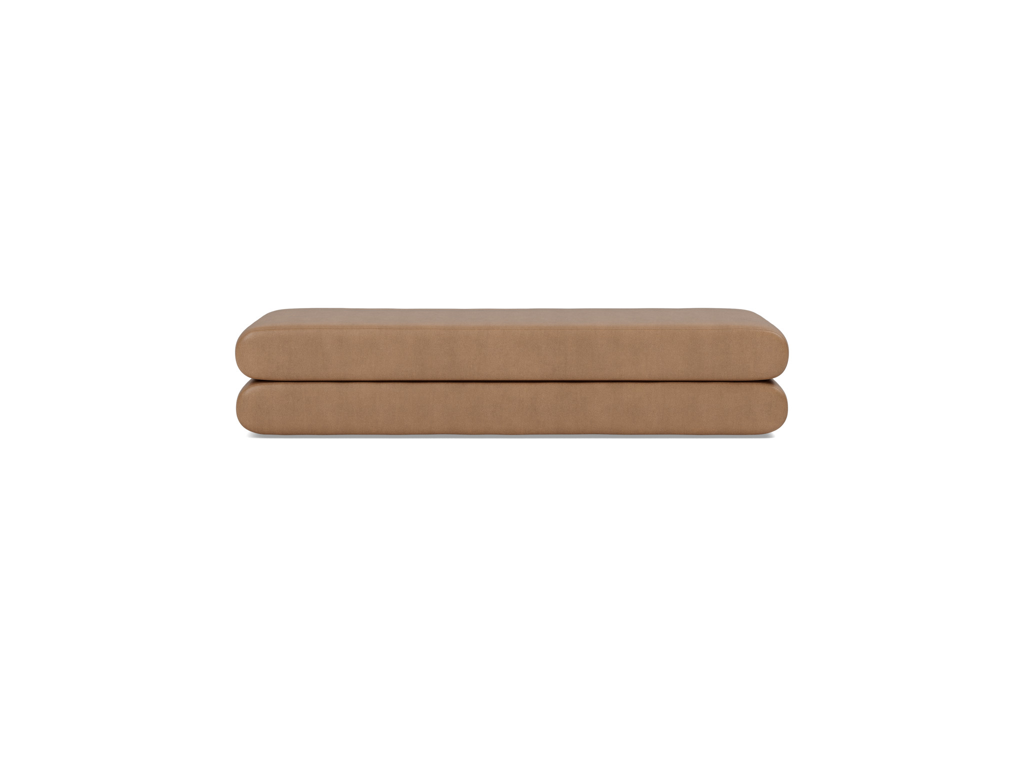 Tagesbett Circlus Lederoptik Faunal 551-Brown