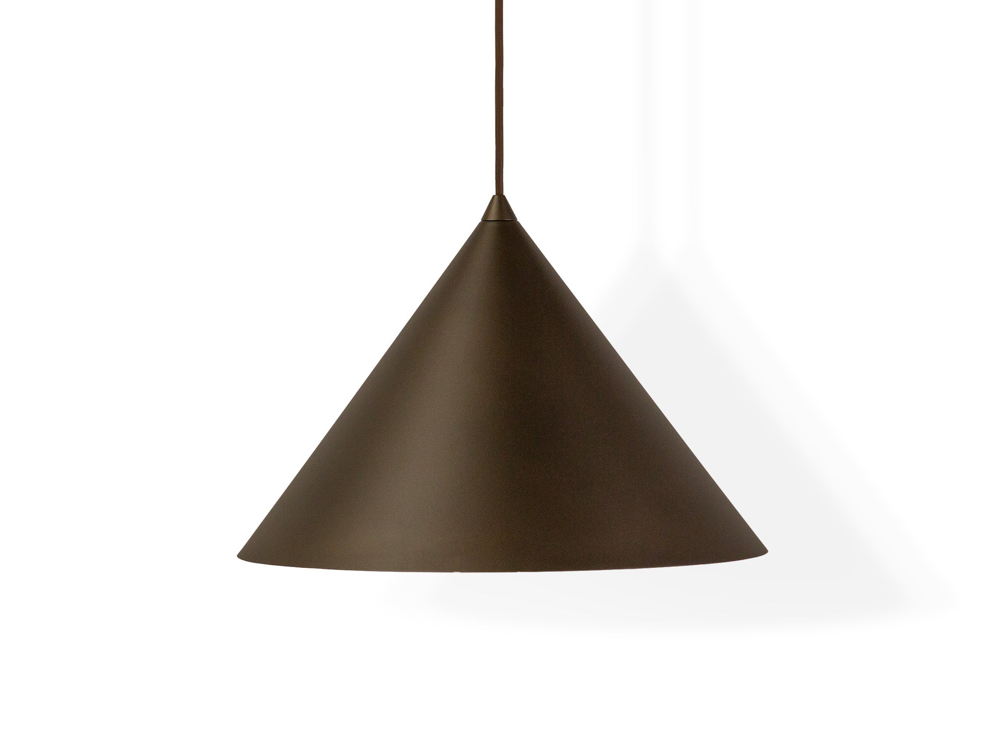 Micadoni Timbo Pendelleuchte Ø 32 cm Braun