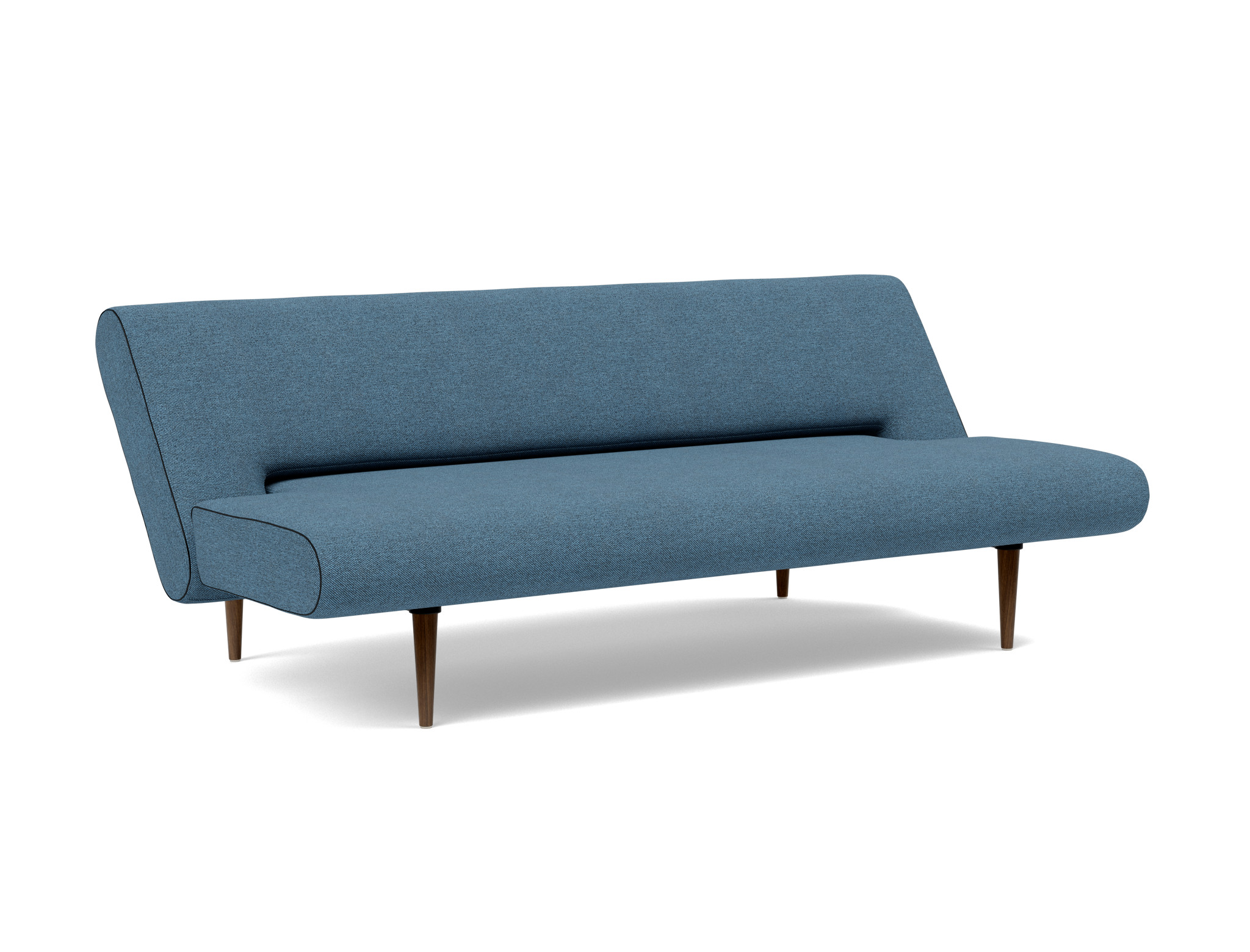 Schlafsofa Unfurl Strukturierter Stoff Weda 302-Weda-Blue