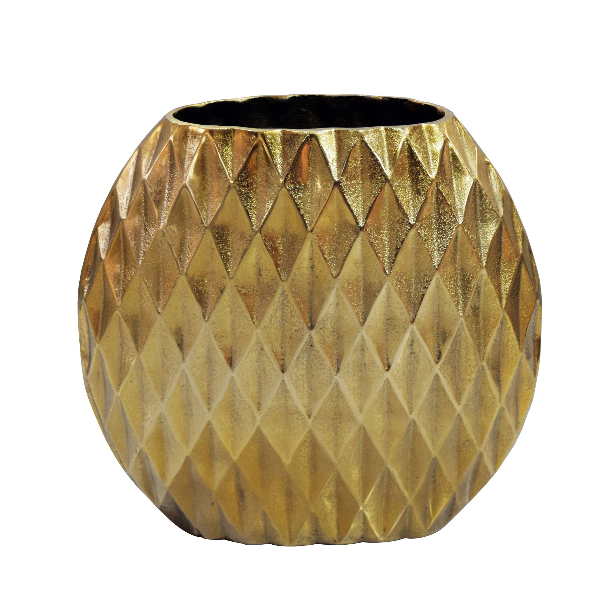 Tischvase Myking Aluminium Gold Ø 34 cm