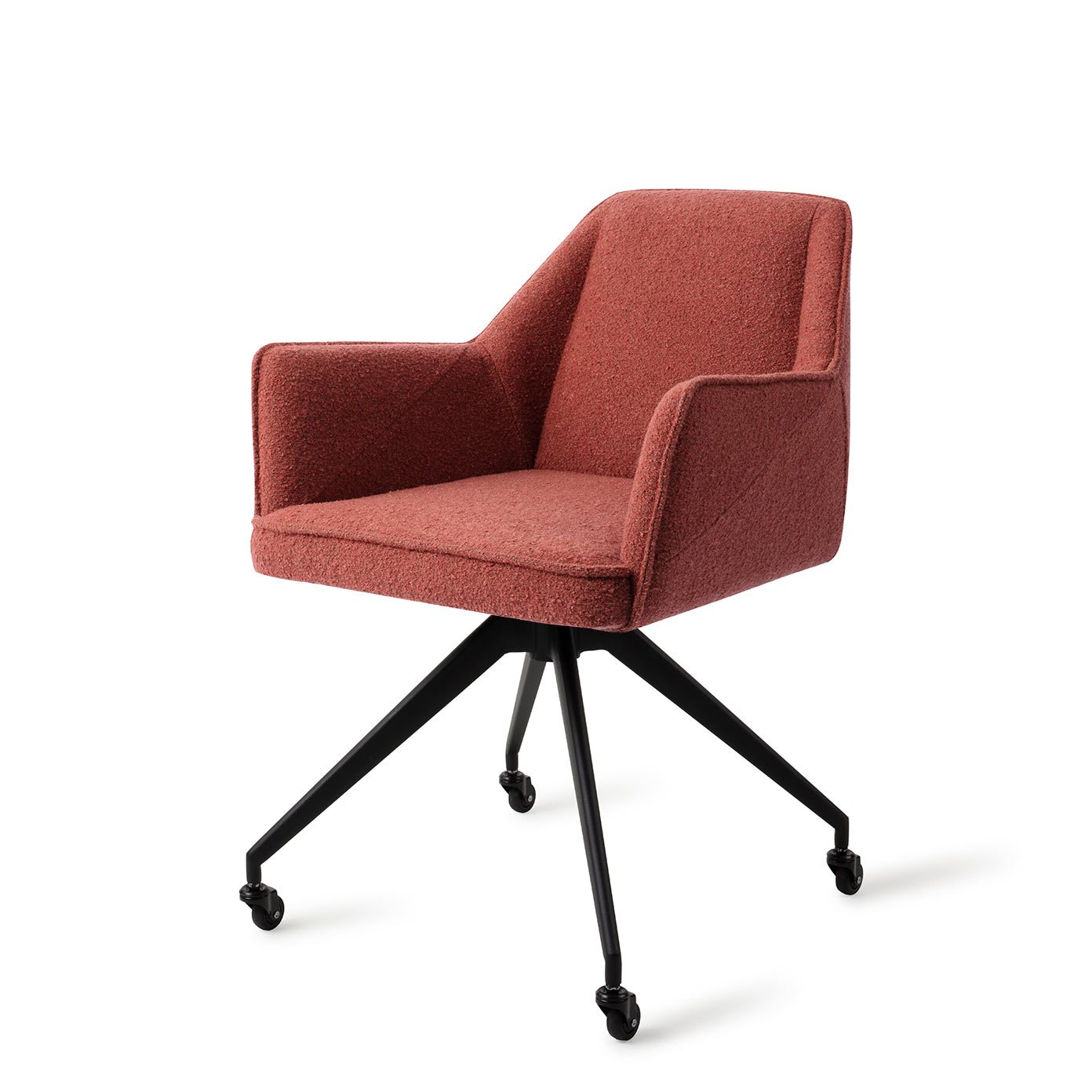 Jesper Home Esszimmerstuhl Tome Shabby Saffron Glide Schwarz