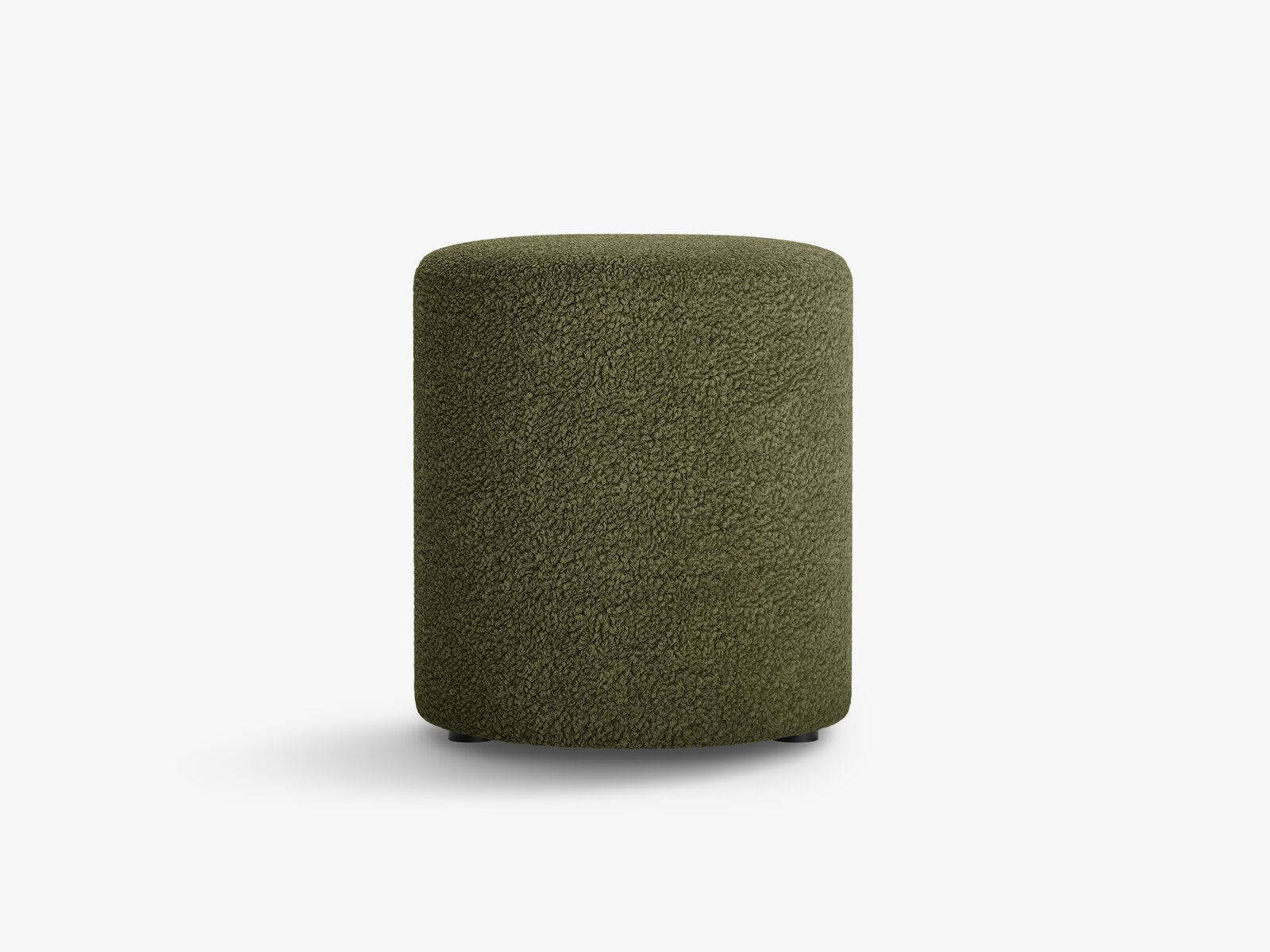 Micadoni Pouf Dia 40cm Boucle Rolf Grün
