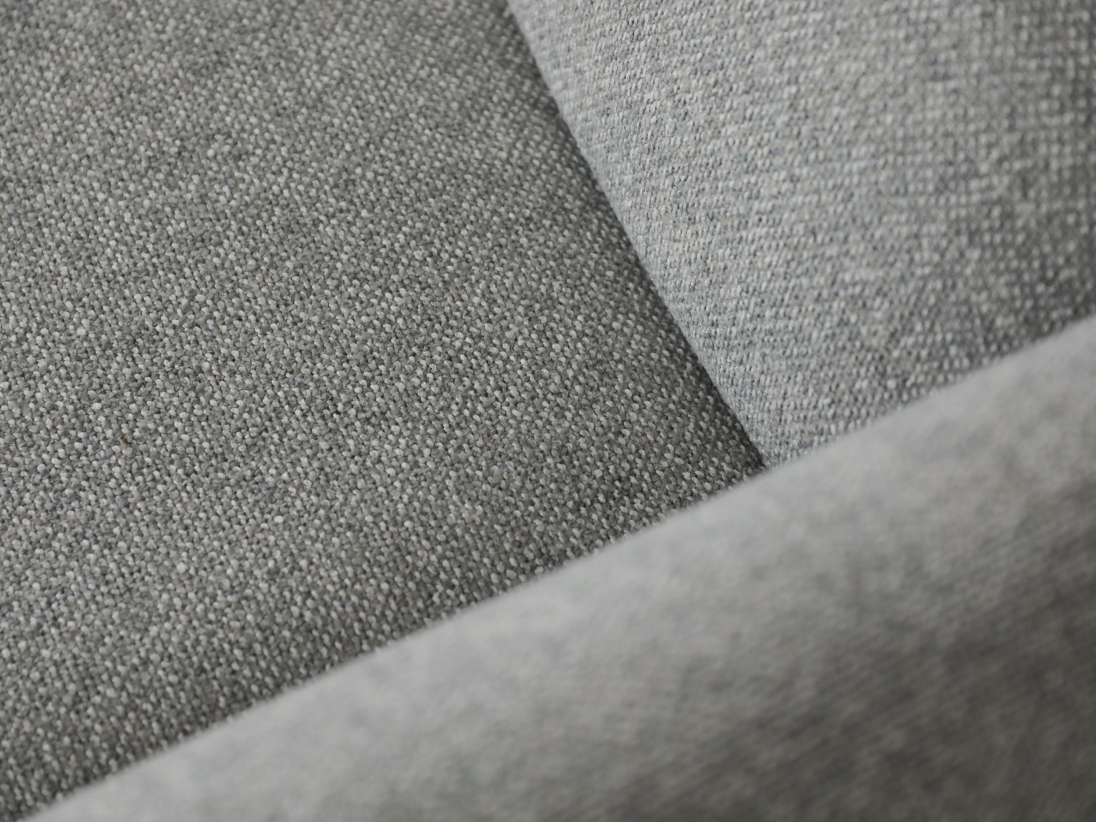 Micadoni Sofa Montgri 3-Sitzer Grau