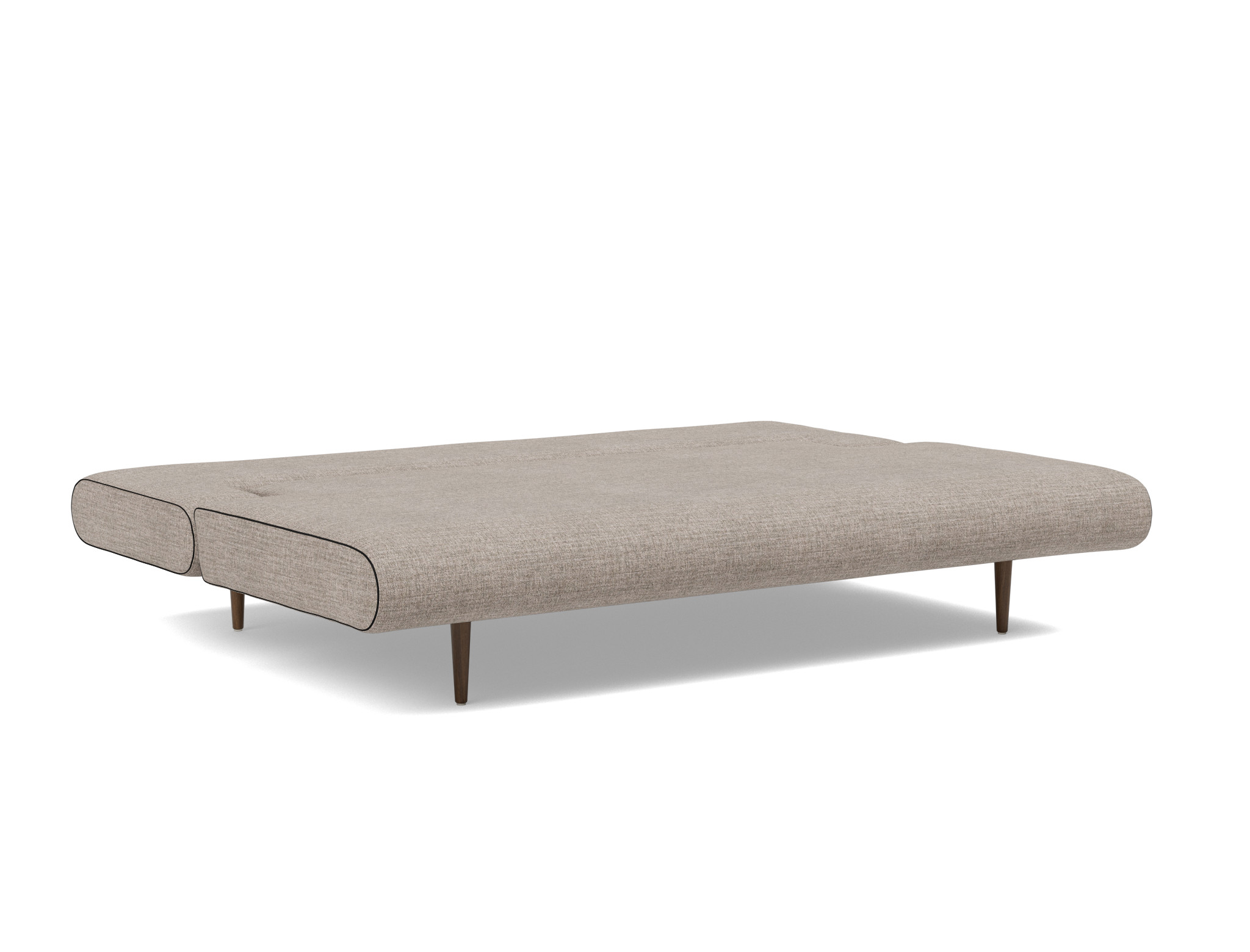 Schlafsofa Unfurl Lounger Chenille Yuveno 472-Warm-Grey