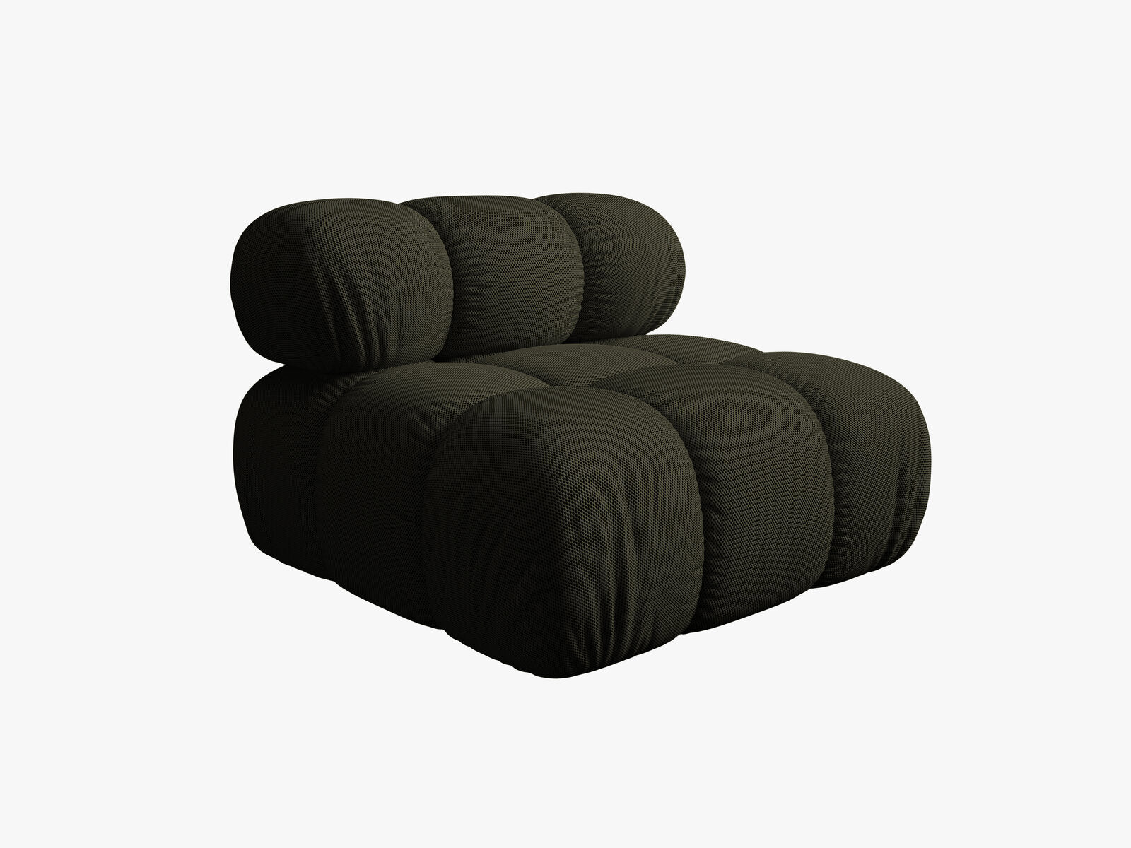 Micadoni Armloses Modul Bellis 3D-Stoff Sonic Amazonas Grün