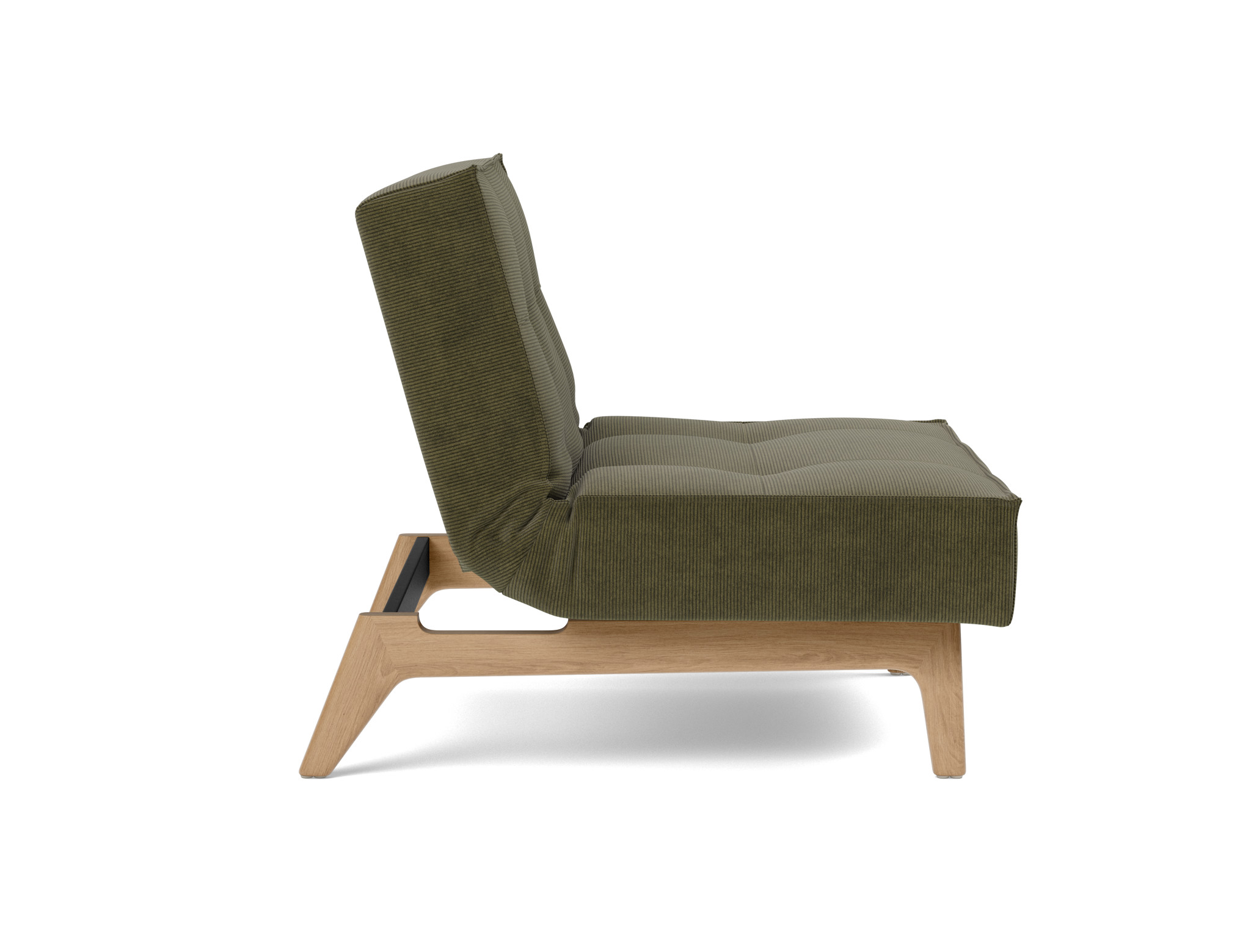 Sessel Splitback Kord Cordufine 316-Pine-Green Beine Eiche