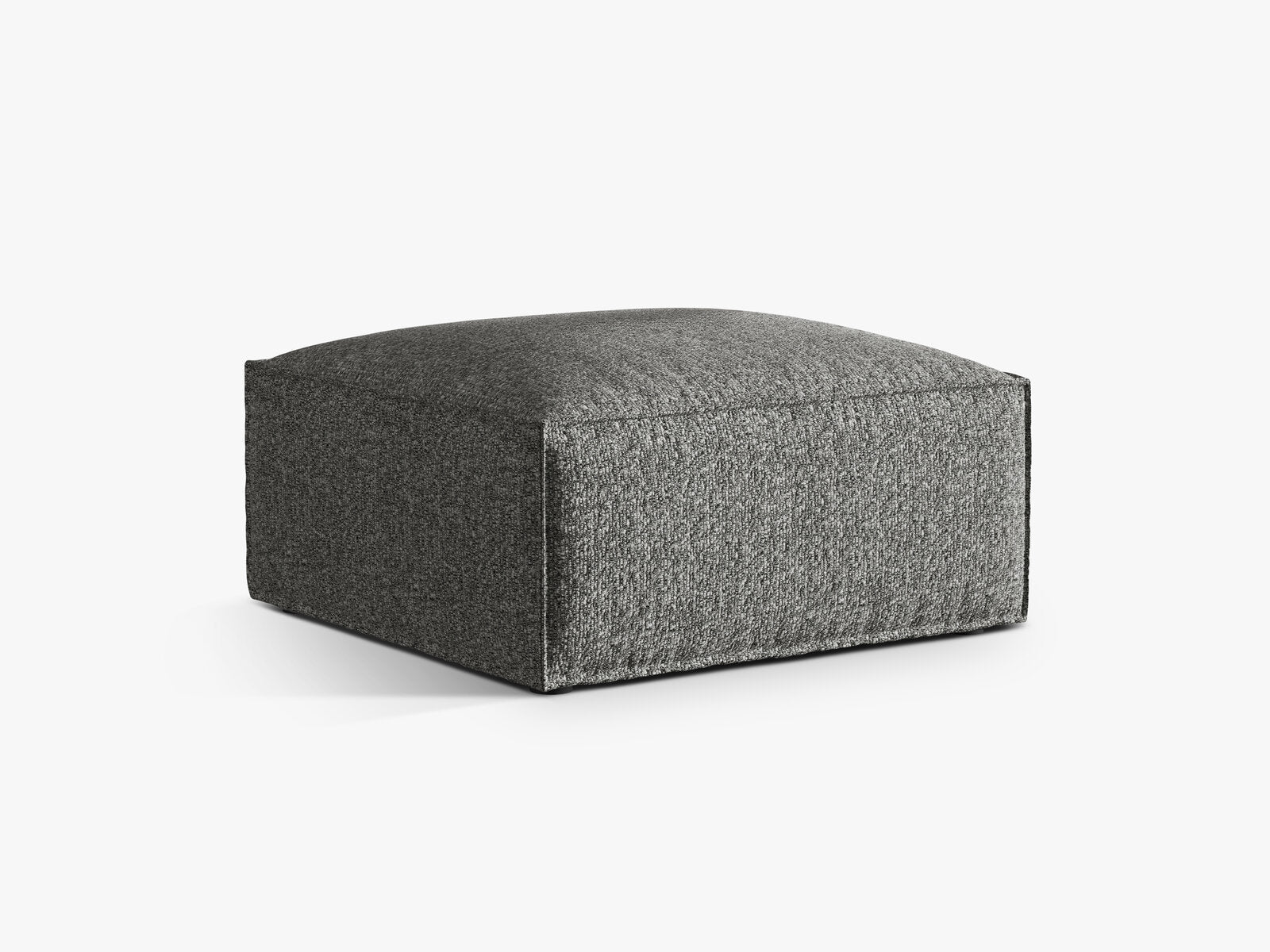Micadoni Hocker Nuria 1-Sitzer Boucle Graphit