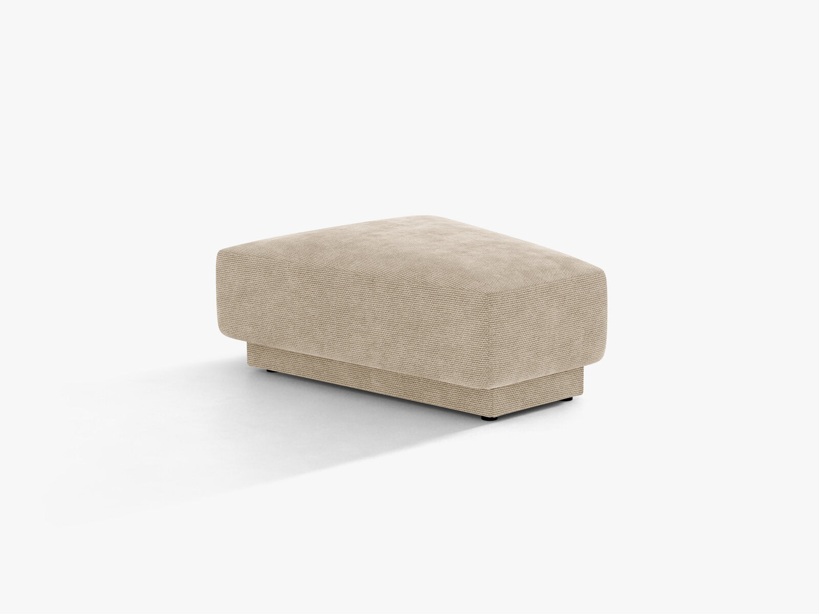 Micadoni Hocker Miley Chenille Eden Beige