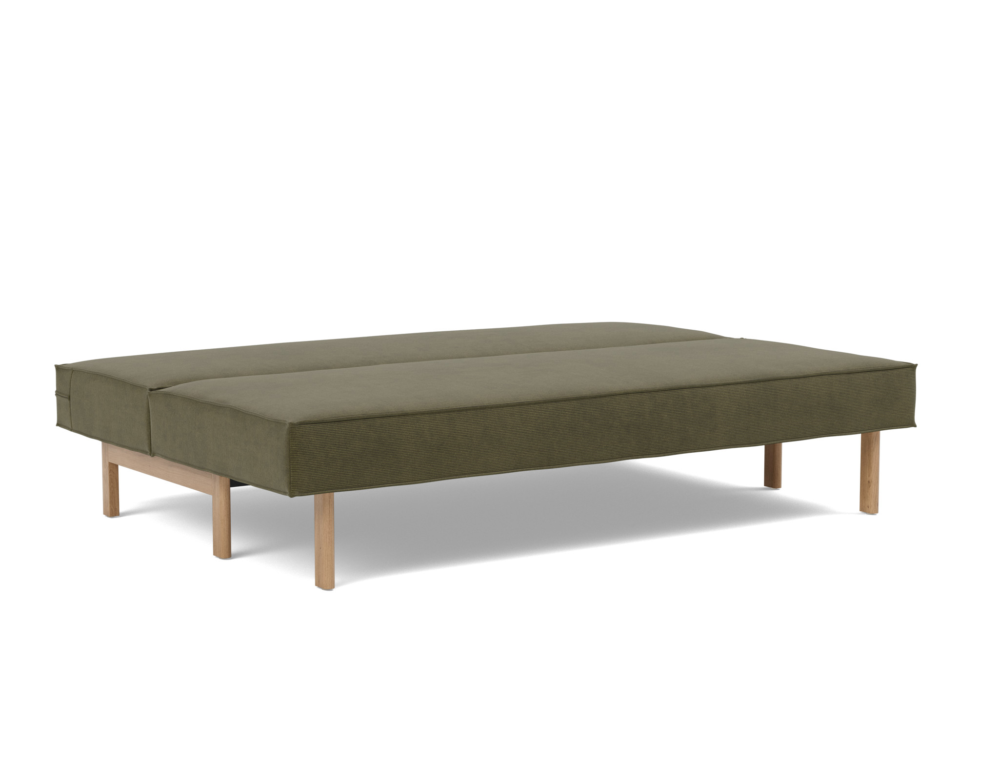 Schlafsofa Sly Kord Cordufine 316-Pine-Green Beine Eiche