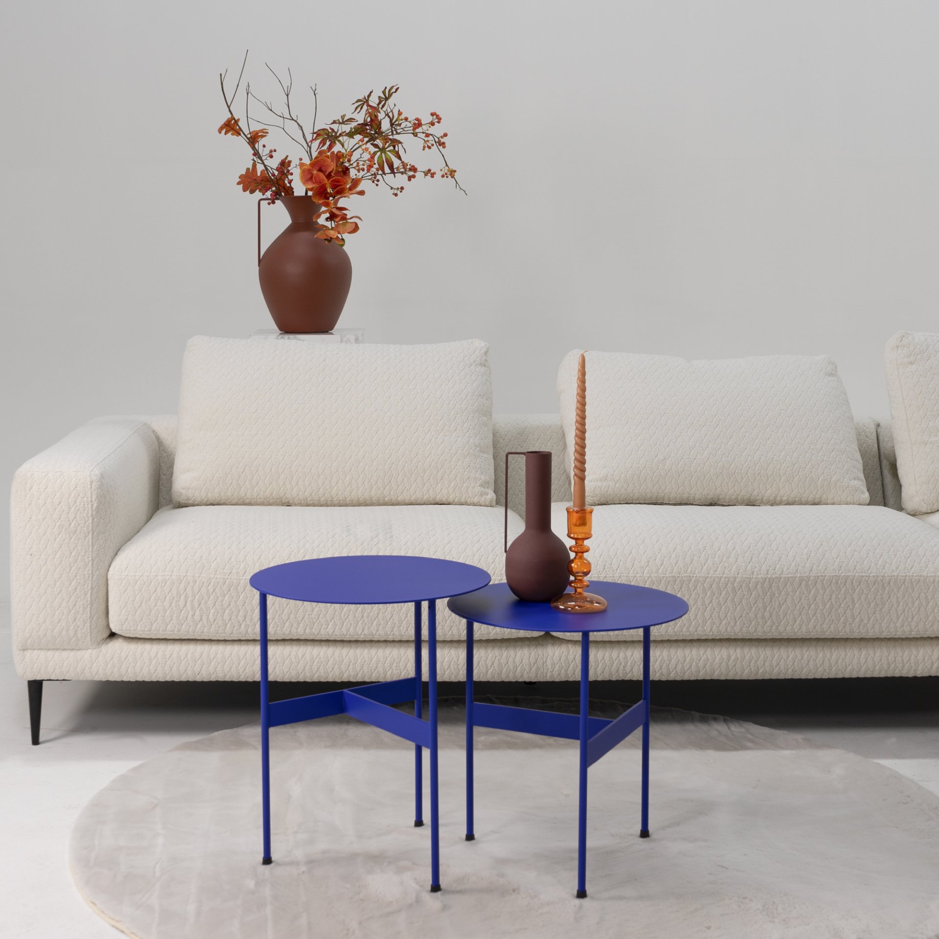Spinder Design Beistelltisch Mira Low Ultramarine