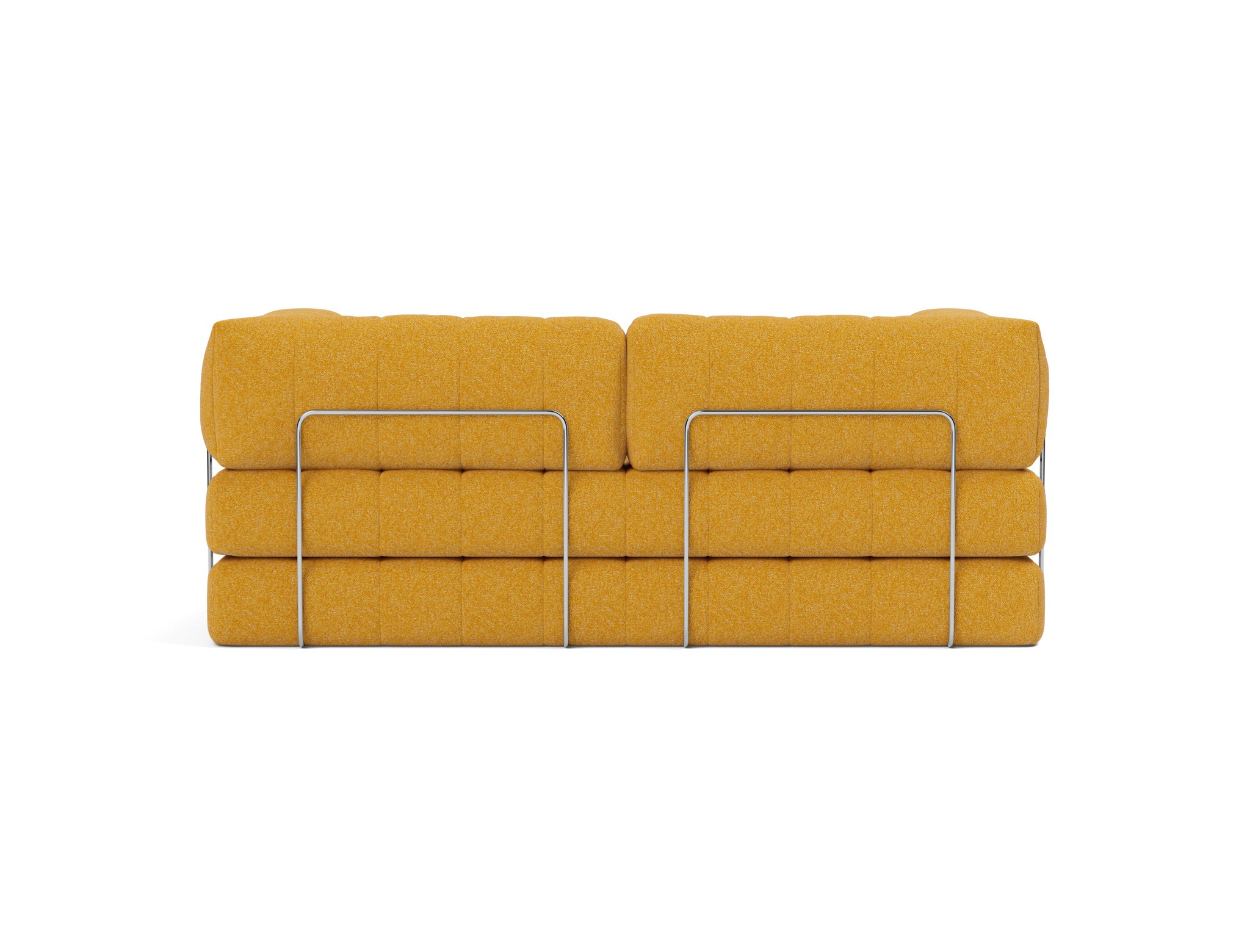 Schlafsofa CozyPad mit Armlehnen Boucle Skandi 536-Ochre