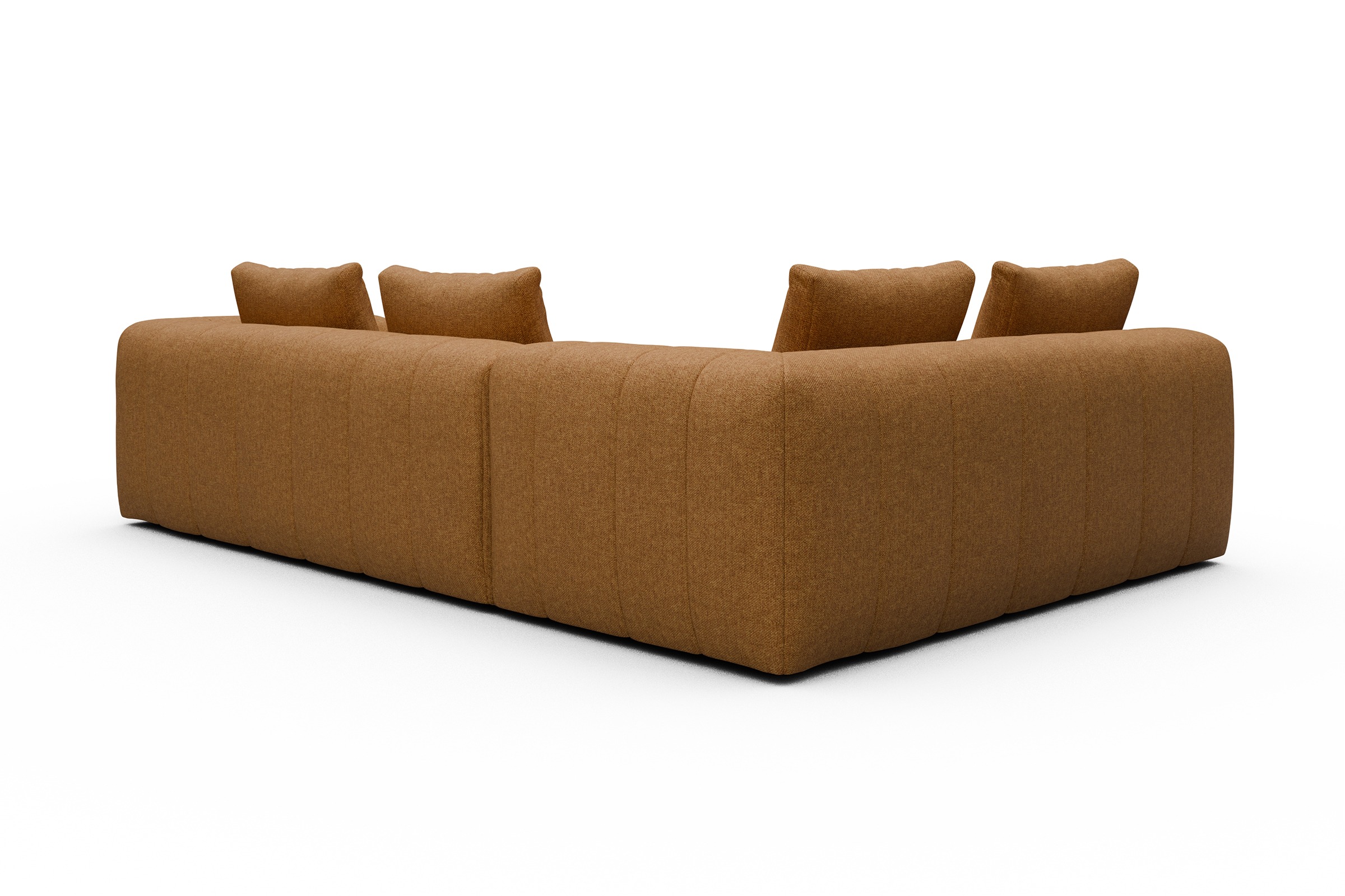 Ecksofa Hugo 2x 2,5-Sitzer Armlehne rechts Sama-Cur