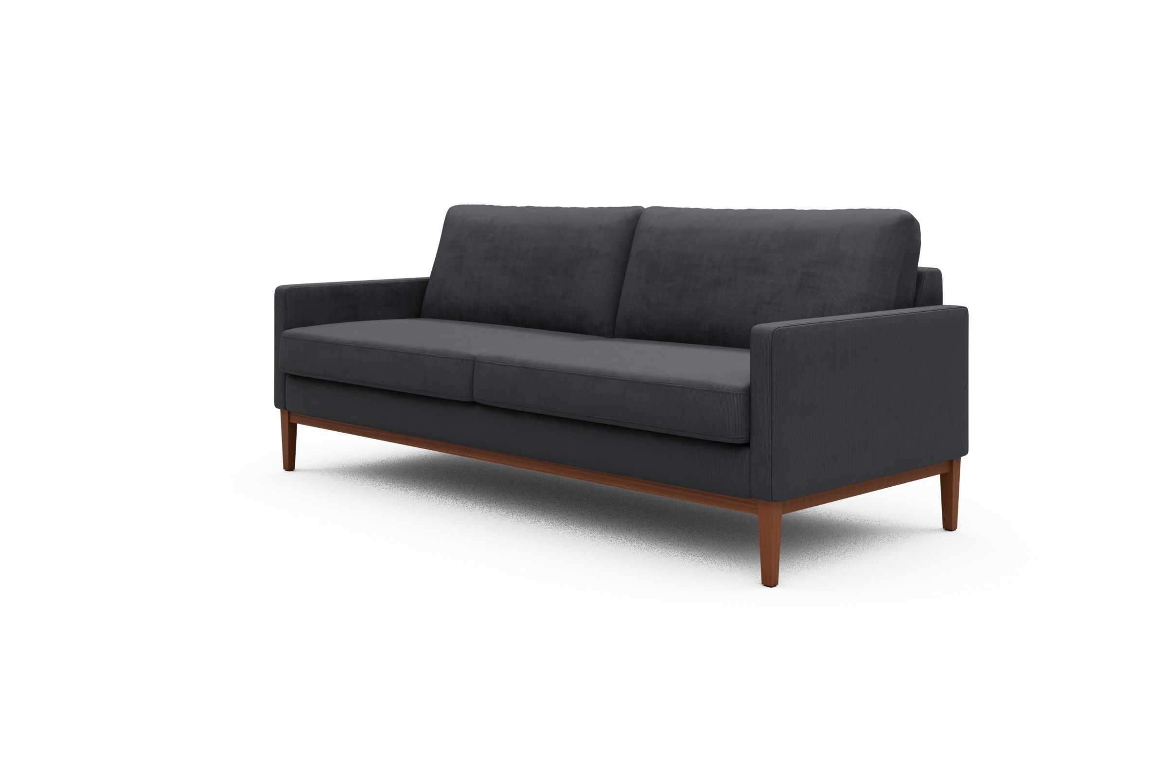 Sofa Bodo 3-Sitzer Cordufine-Slate-Grey