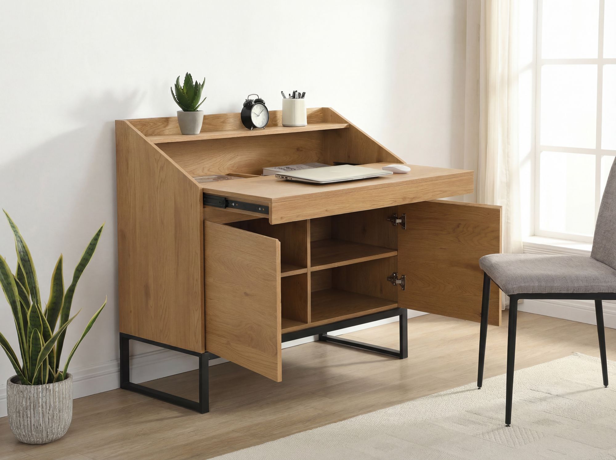 Schreibtisch Sorvagen Braun