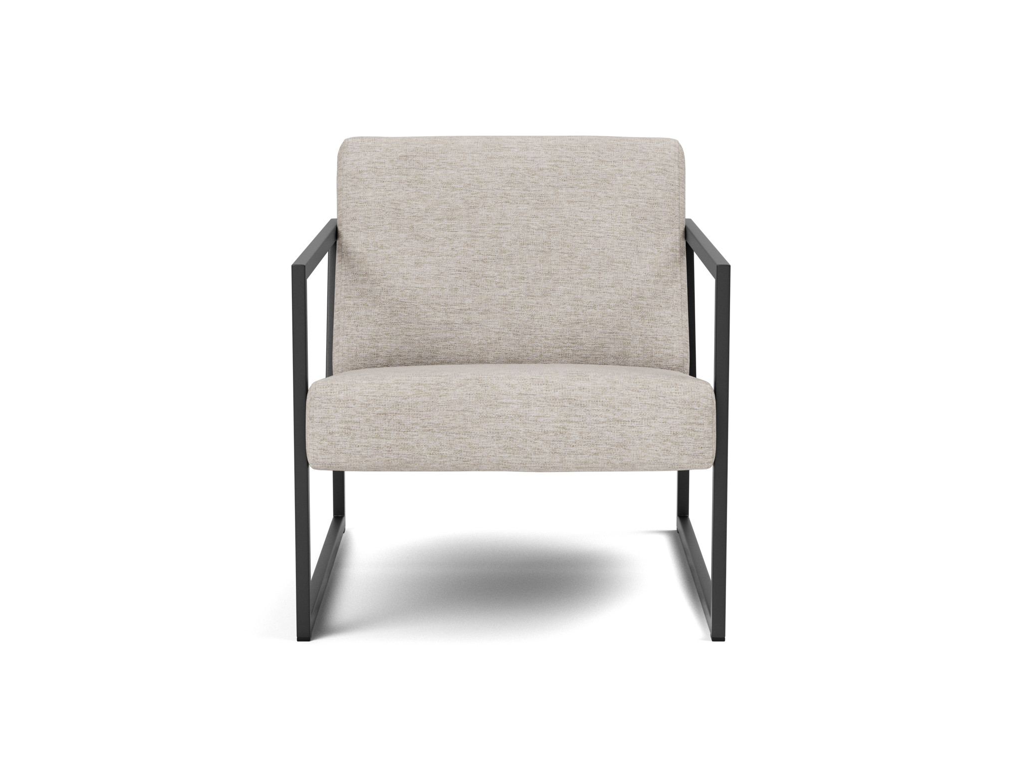 Sessel Vikko mit Armlehnen Chenille Yuveno 471-Sand