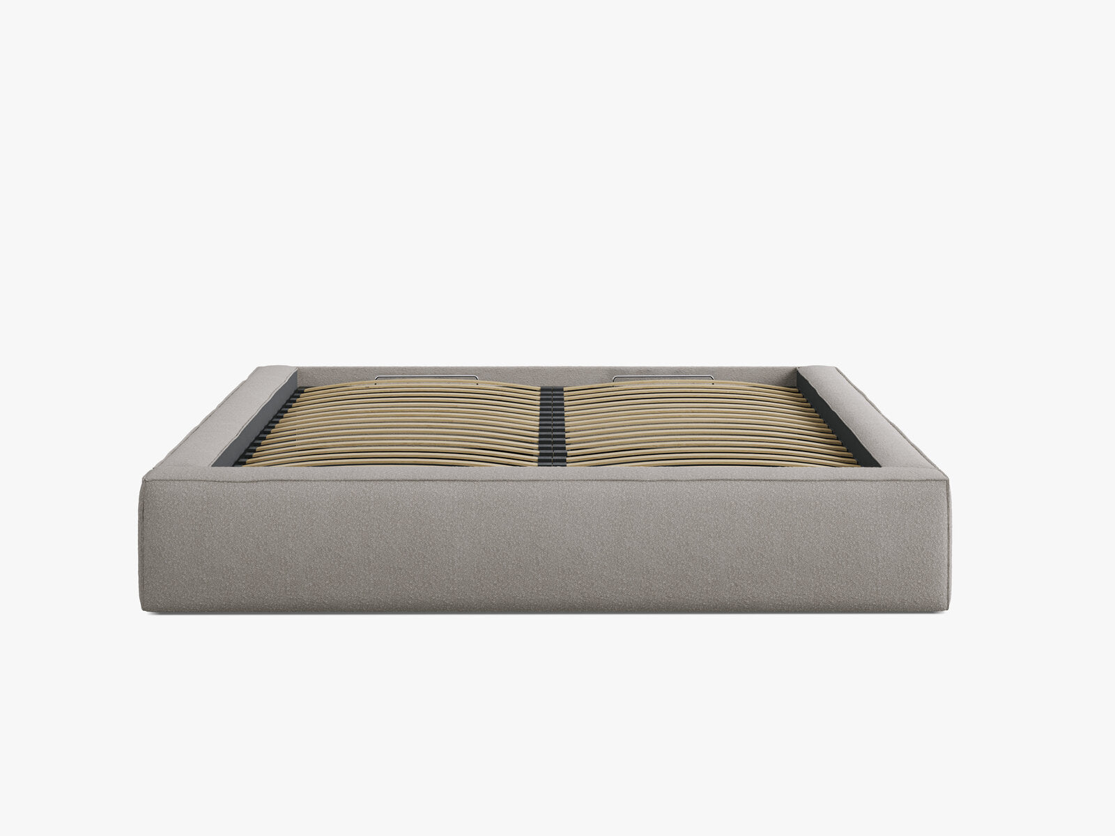Micadoni Bett Simon Boucle Dunkelbeige 140x200