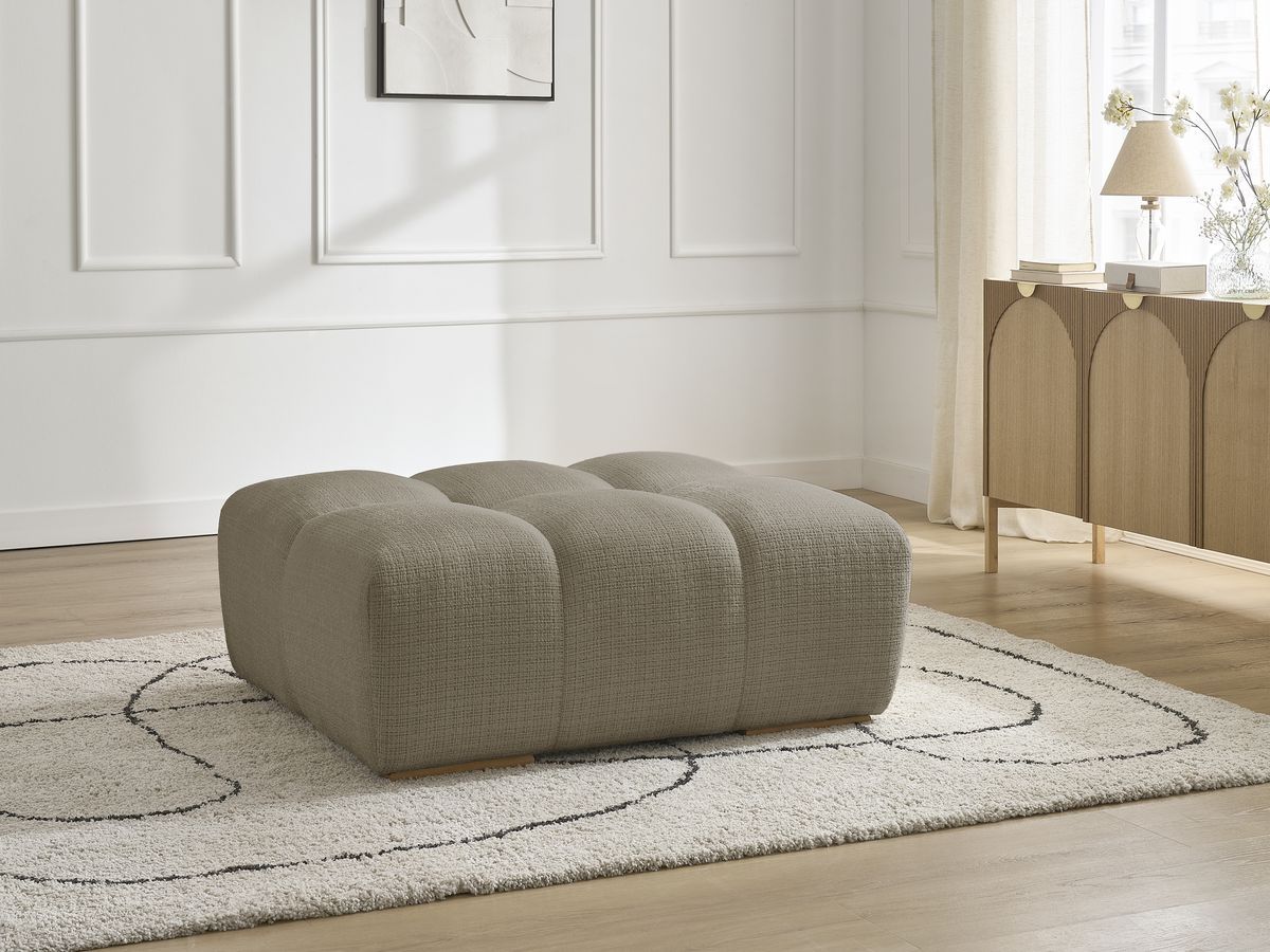 Bobochic Anakin Pouf Strukturstoff Taupe