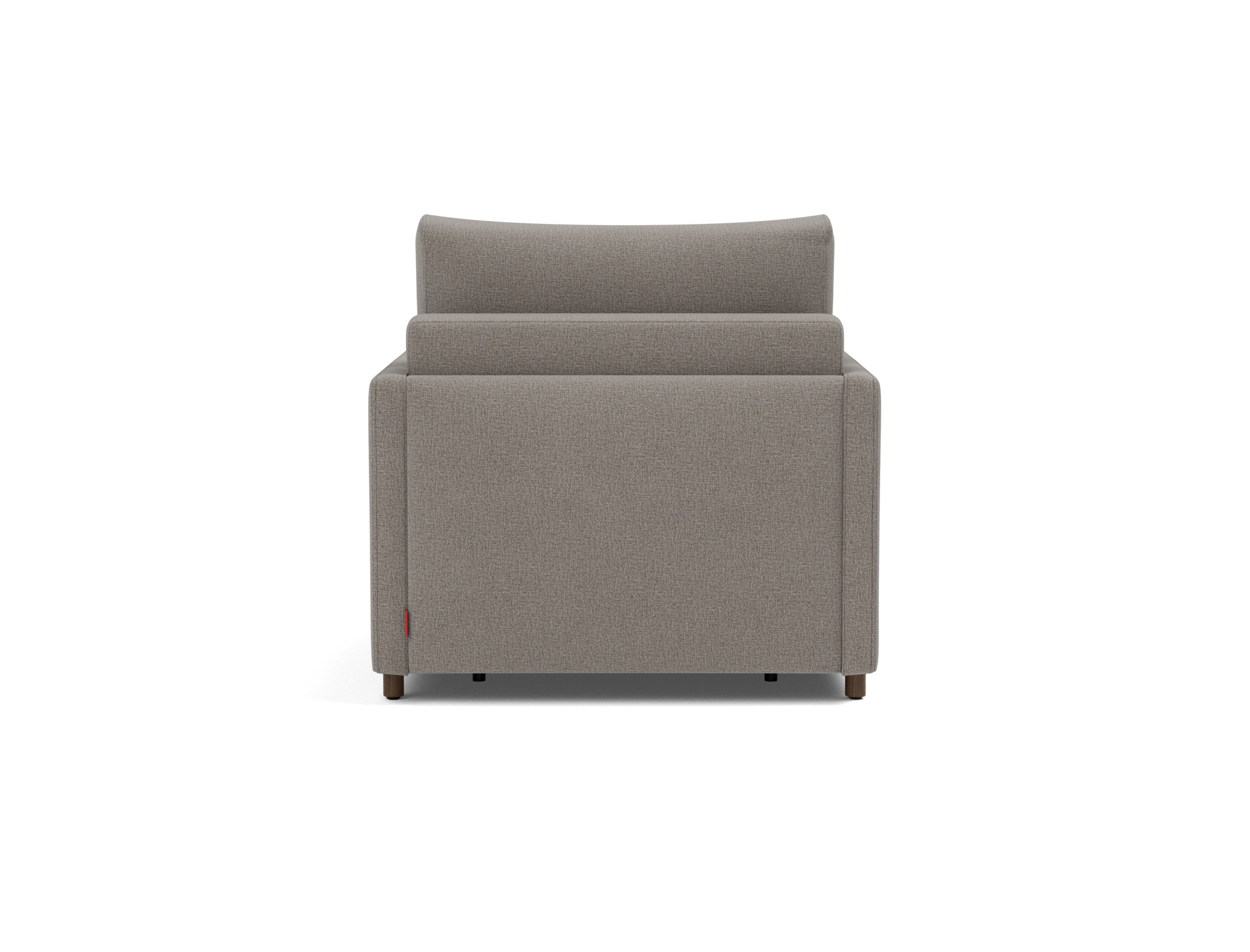 Schlafsessel Neah mit Slim-Armlehnen Flachgewebe Mixed Dance 521-Grey