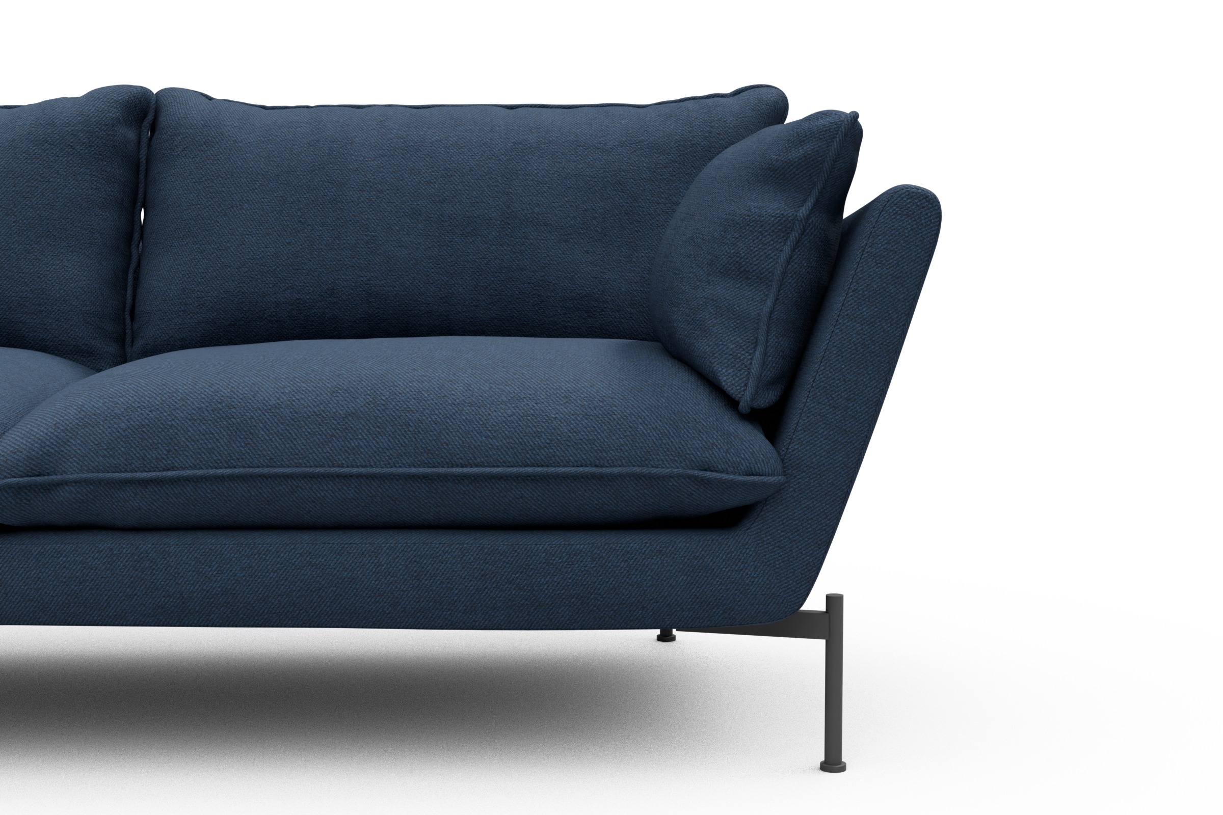 Sofa Anton PREMIUM 3-Sitzer Weda-Blue