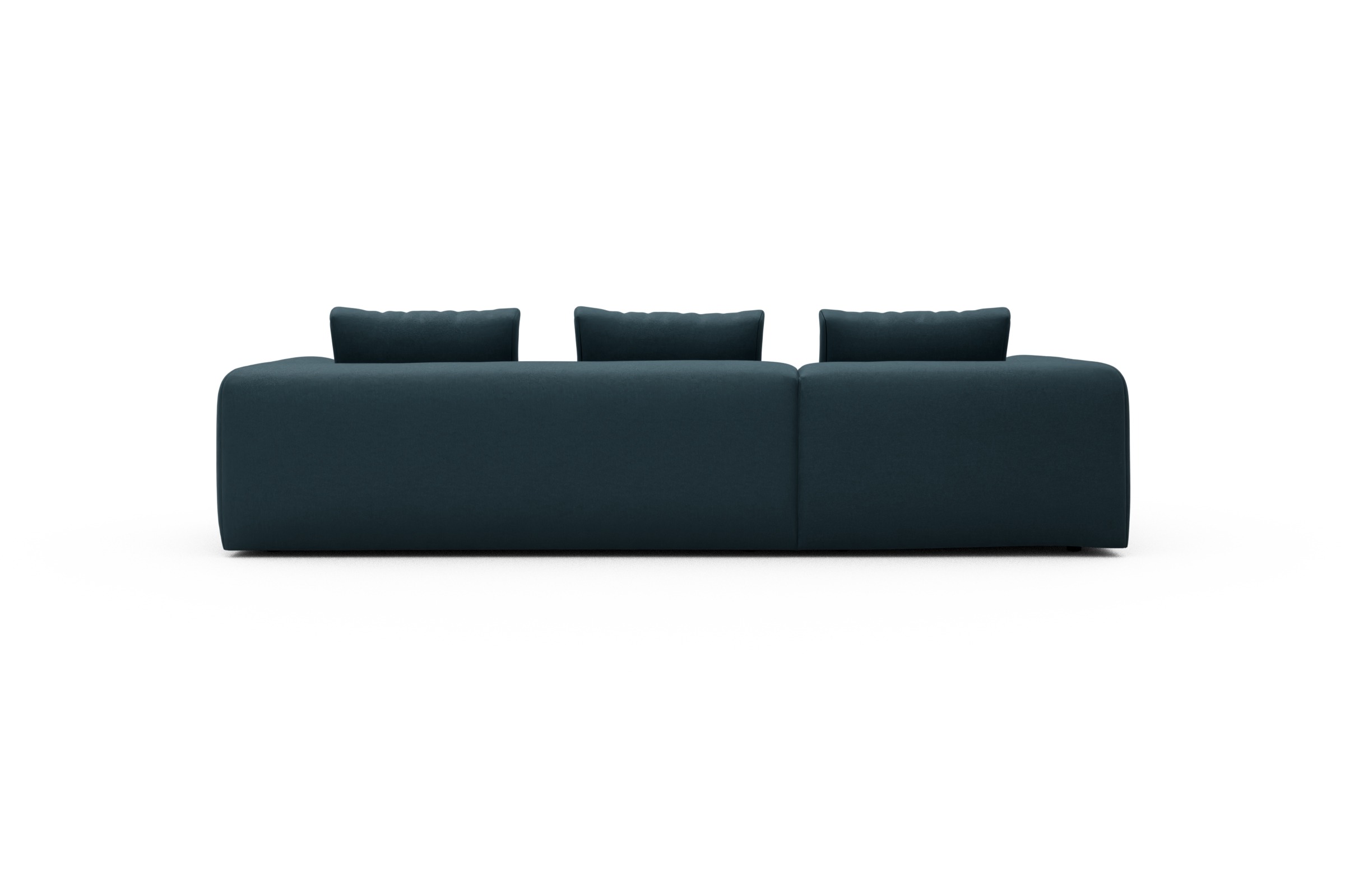 Ecksofa Fred Chaiselongue links mit 2,5-Sitzer Satya-Indigo
