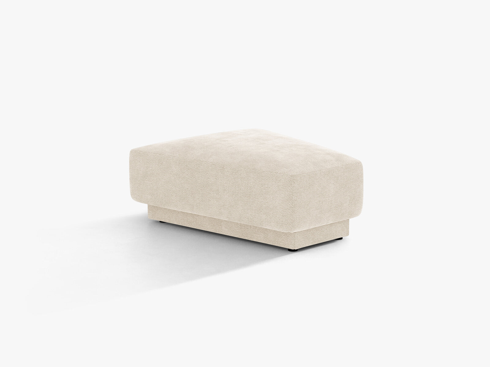 Micadoni Hocker Miley Chenille Eden Elfenbein