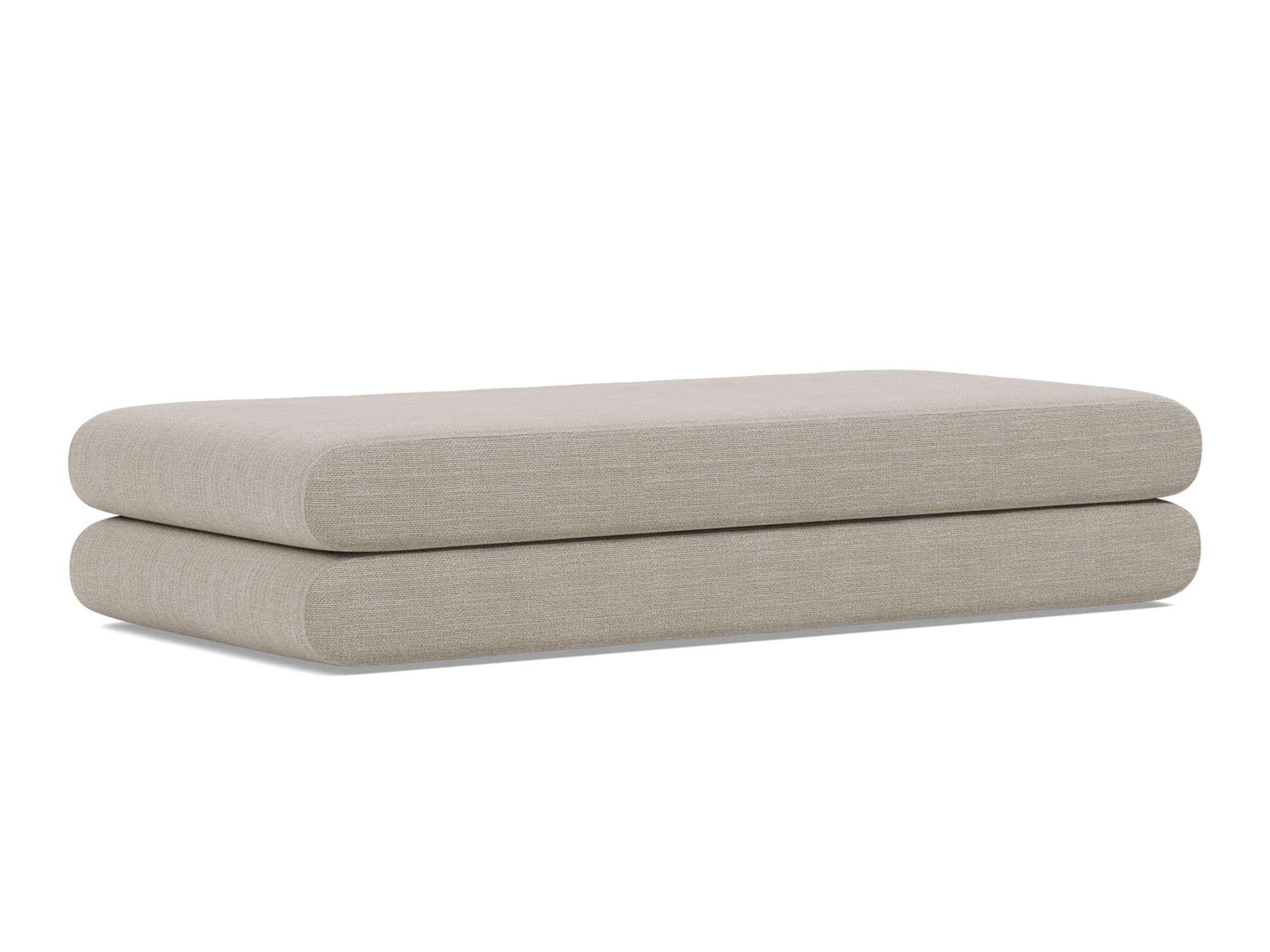 Tagesbett Circlus Strukturierter Stoff Kenya 579-Gravel