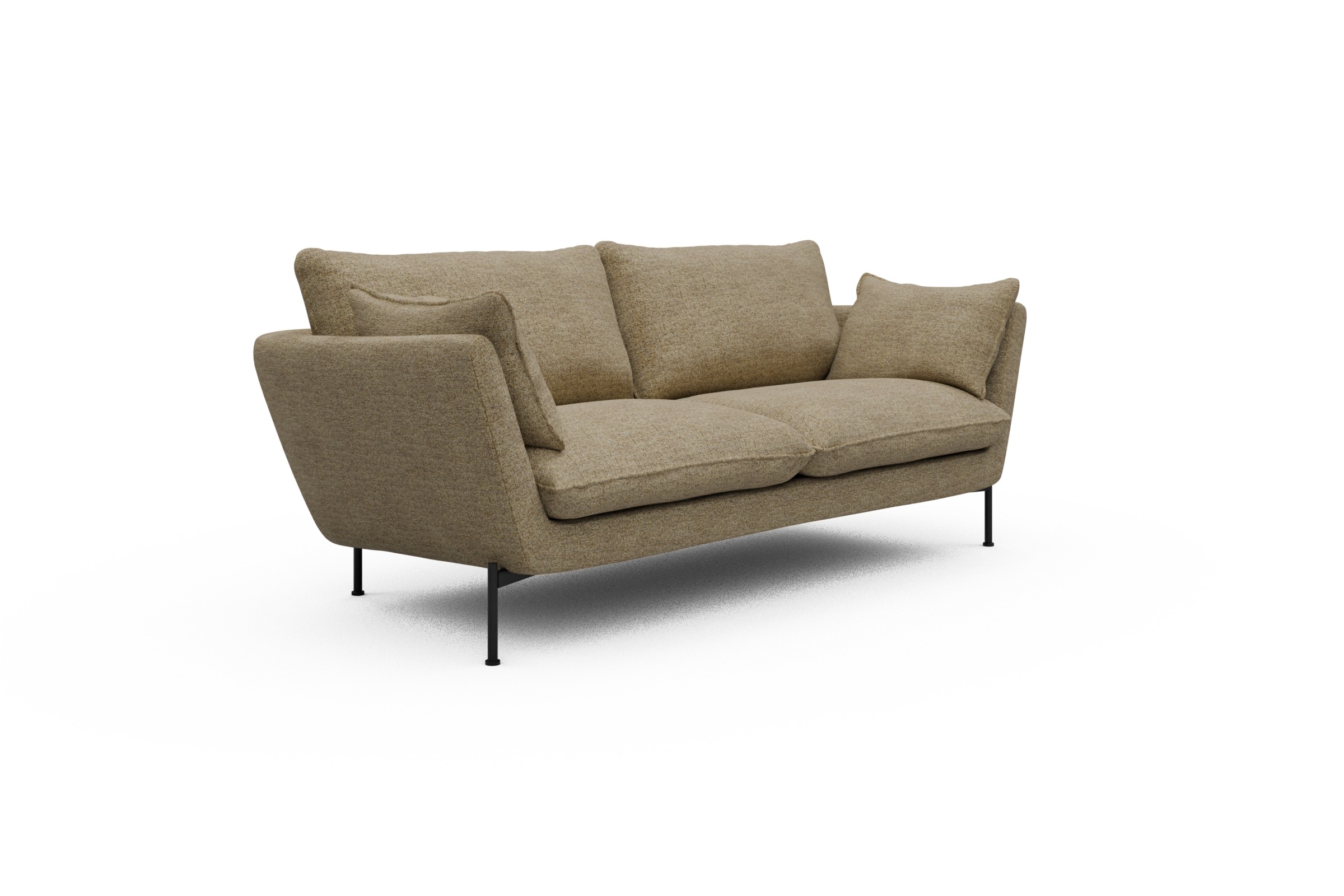Sofa Anton 2-Sitzer Carreno-Silician-Yellow