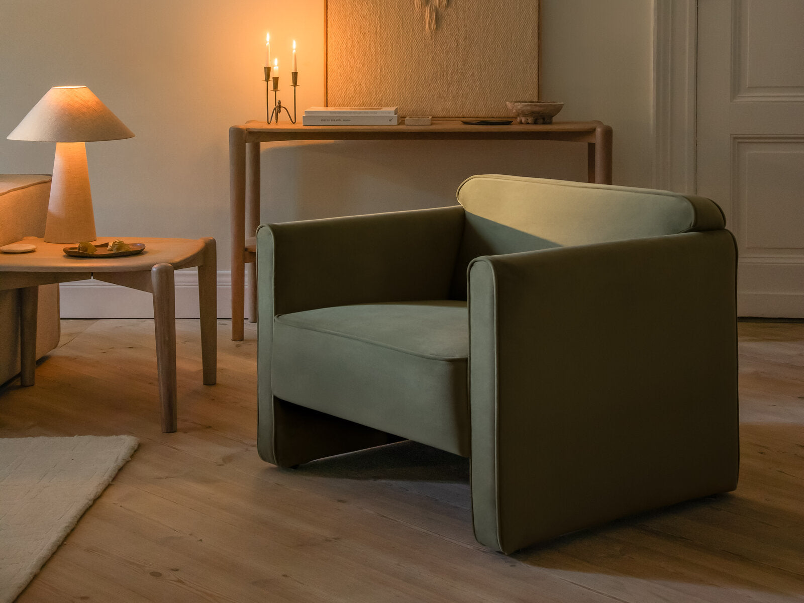 Micadoni Sessel Abby Boucle Coral Graphit