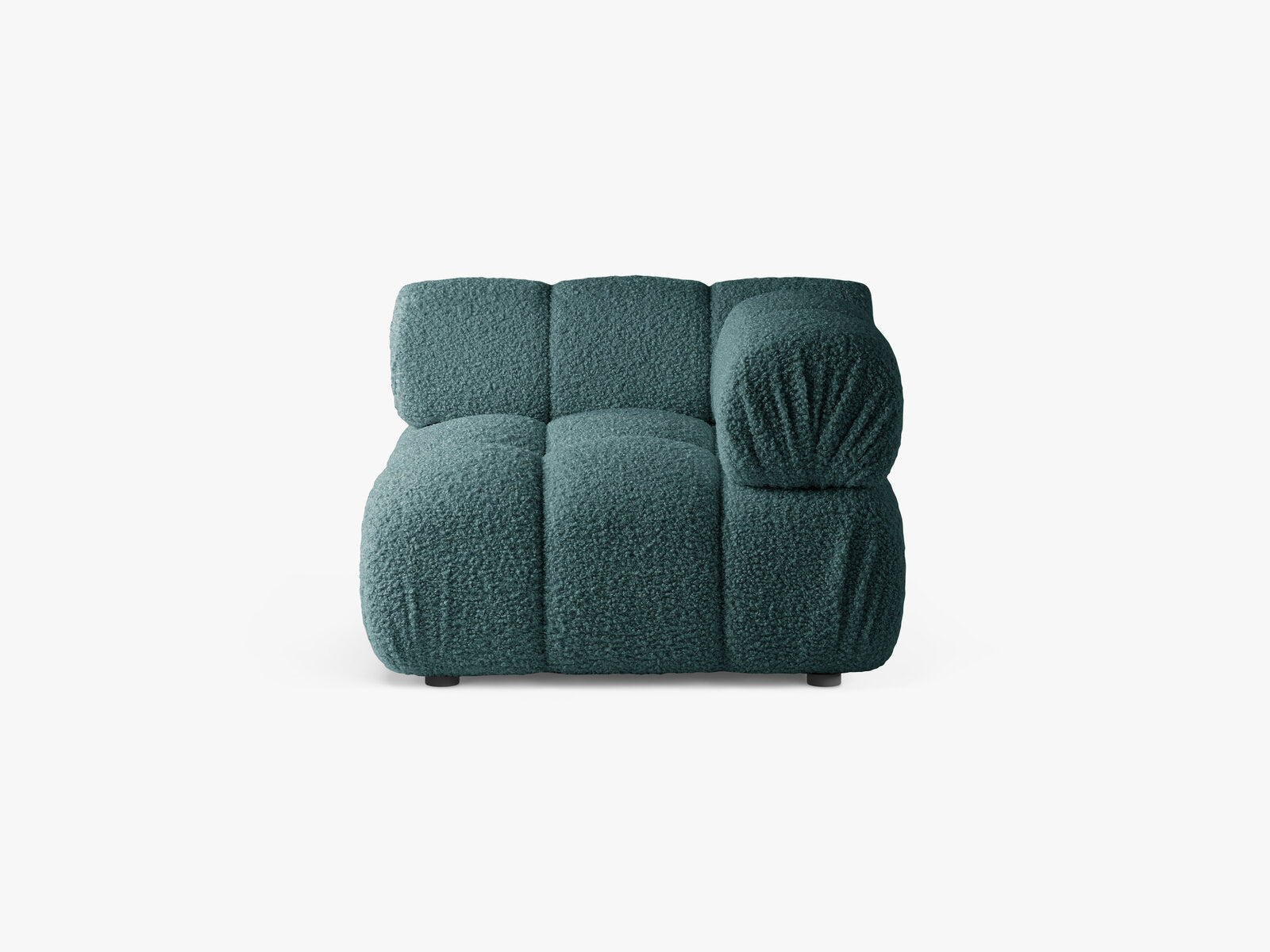 Micadoni symmetrisches Eckmodul Bellis Boucle Rolf Petrol