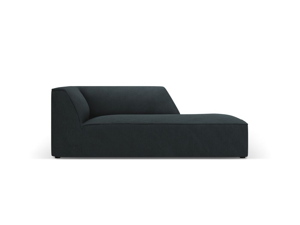 Cosmopolitan Design Chaiselongue Siena Kord Scala Blau Rechts