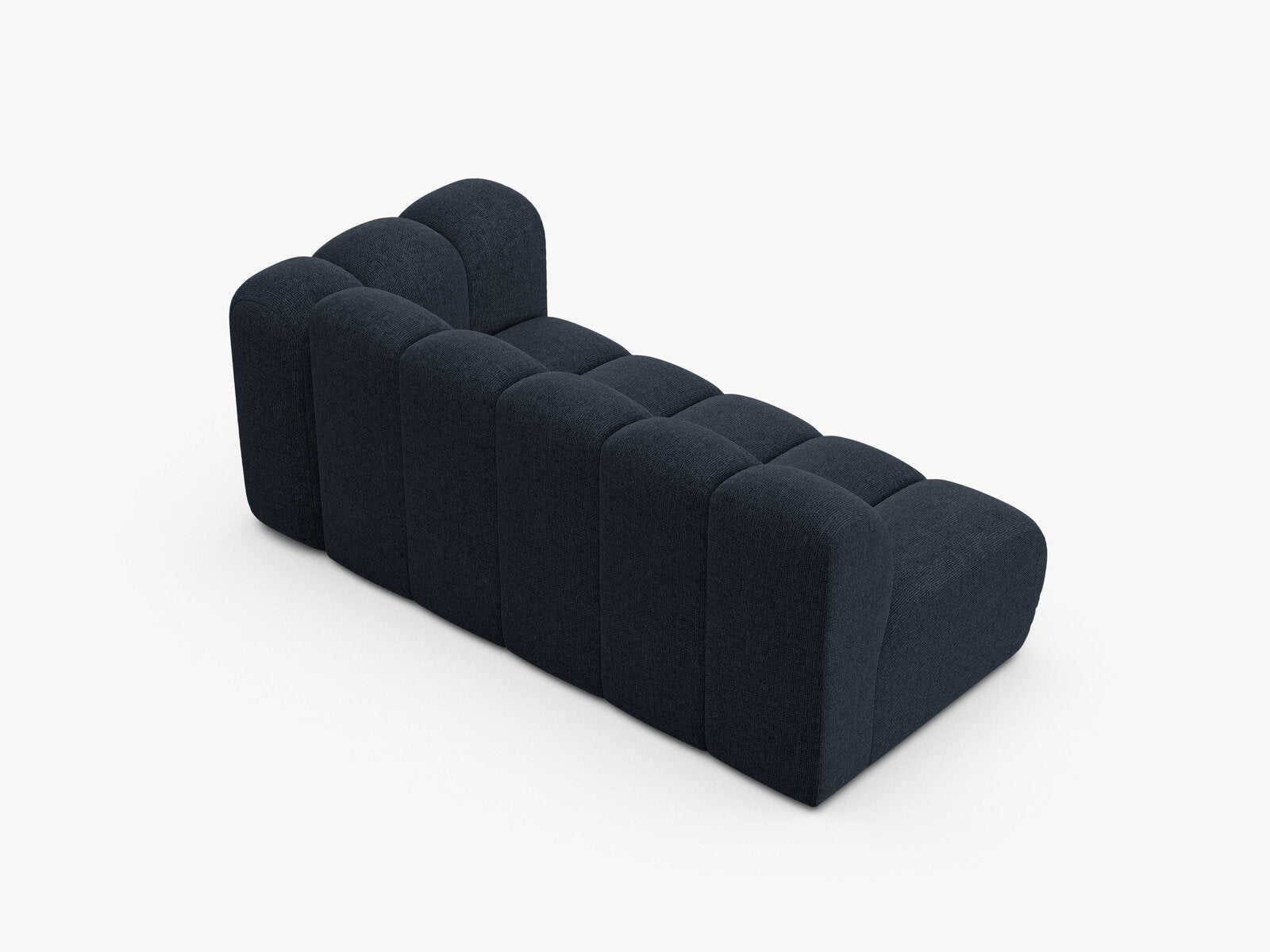 Micadoni Modul Lupine 3-Sitzer Chenille Eden Marineblau Rechts