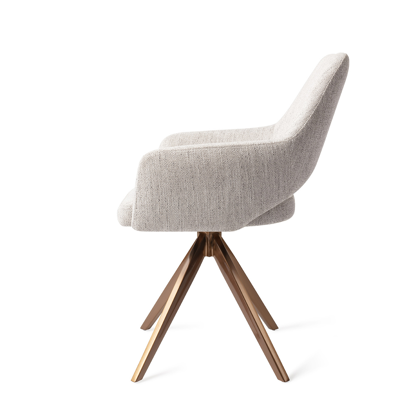 Jesper Home Esszimmerstuhl Yanai Pigeon Turn Rosa