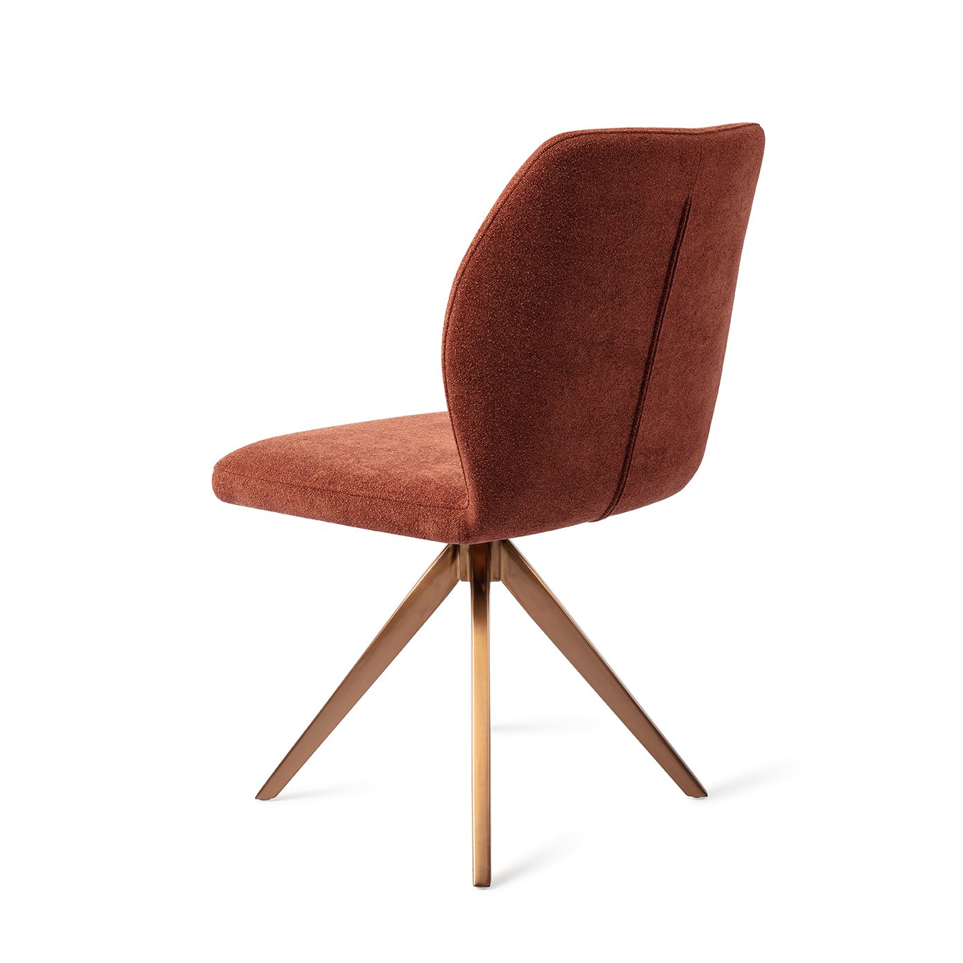 Jesper Home Esszimmerstuhl Ikata Cosy-Copper Turn Rosa