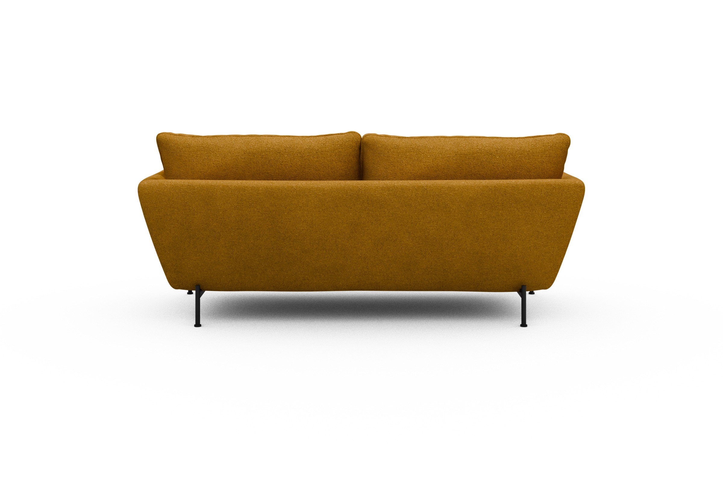 Sofa Anton 2-Sitzer Boucle-Ochre