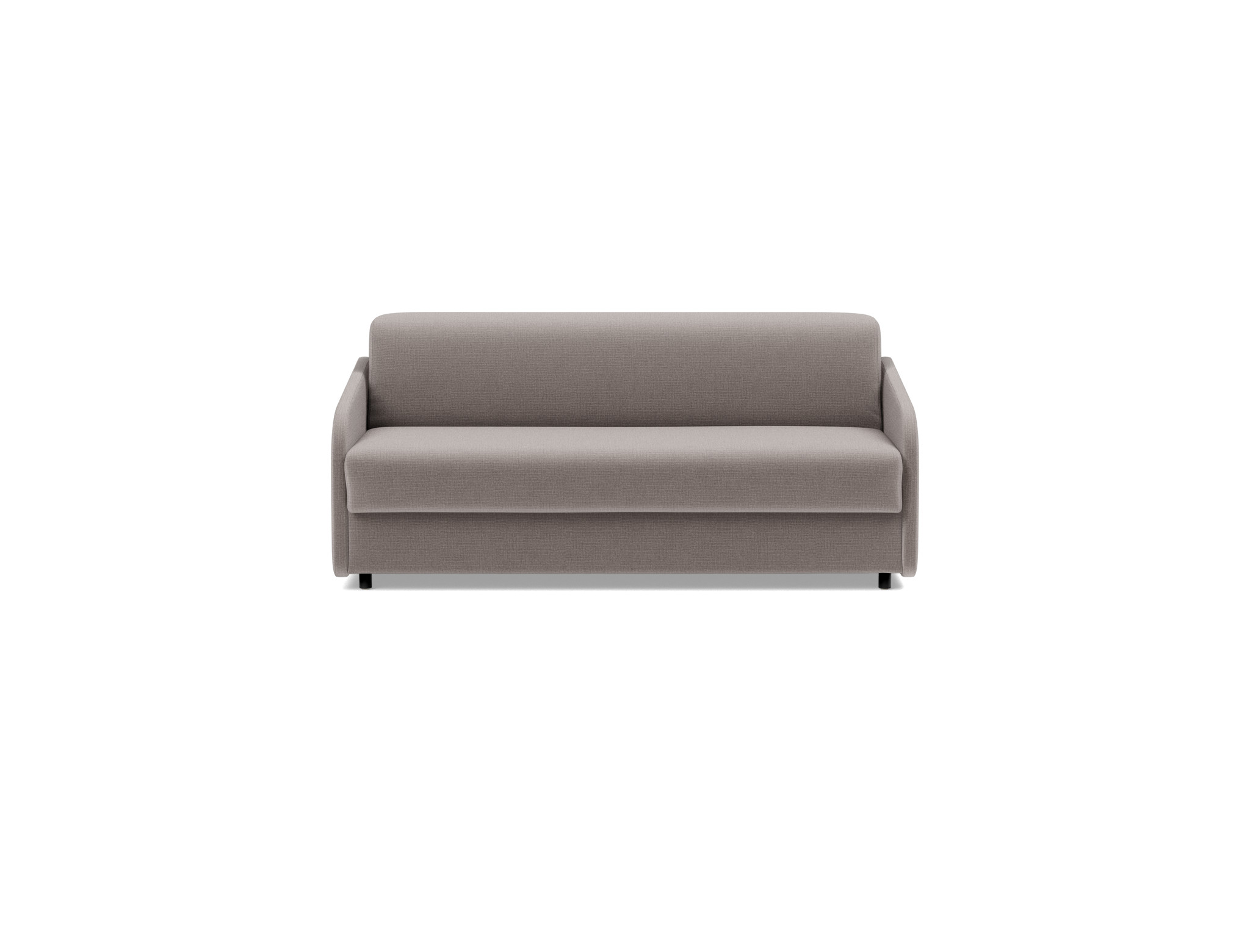 Schlafsofa Eivor mit Memory-Matratze 140 Chenille Esina 418-Truffle
