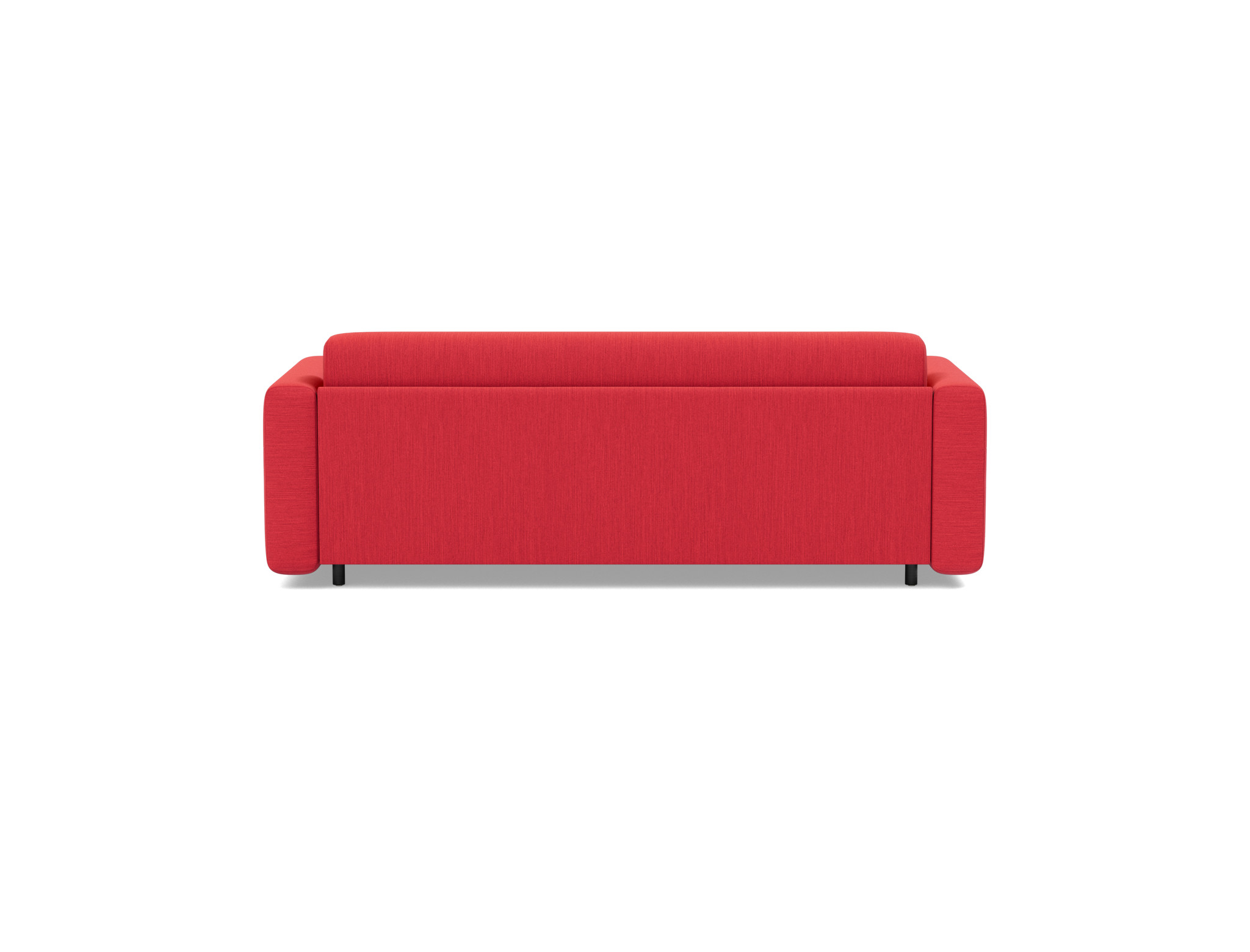 Schlafsofa Killian mit Memory-Matratze 160 Flachgewebe Elegance 511-Red