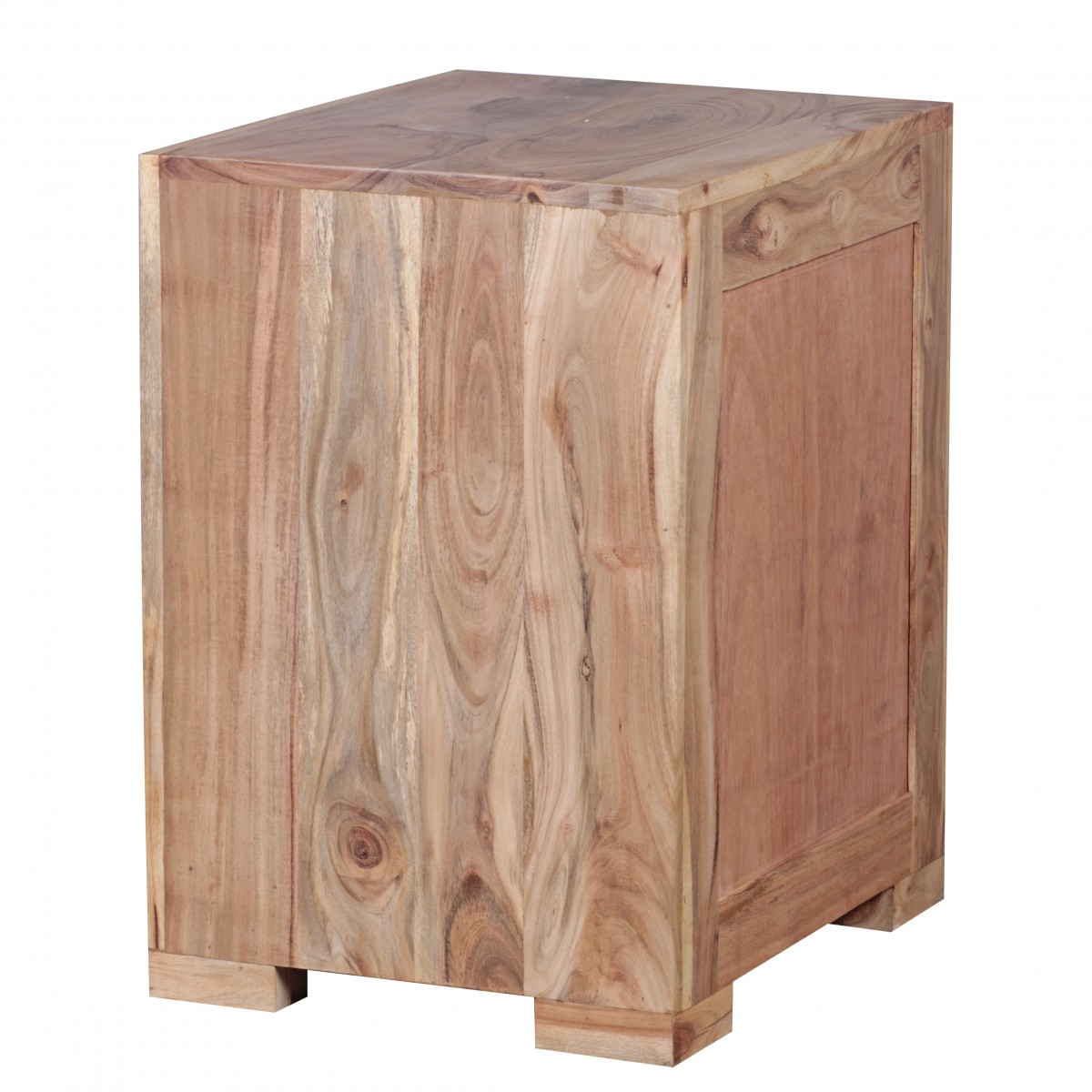 Nachttisch Aalvik Massivholz Akazie 50 × 40 × 60 cm