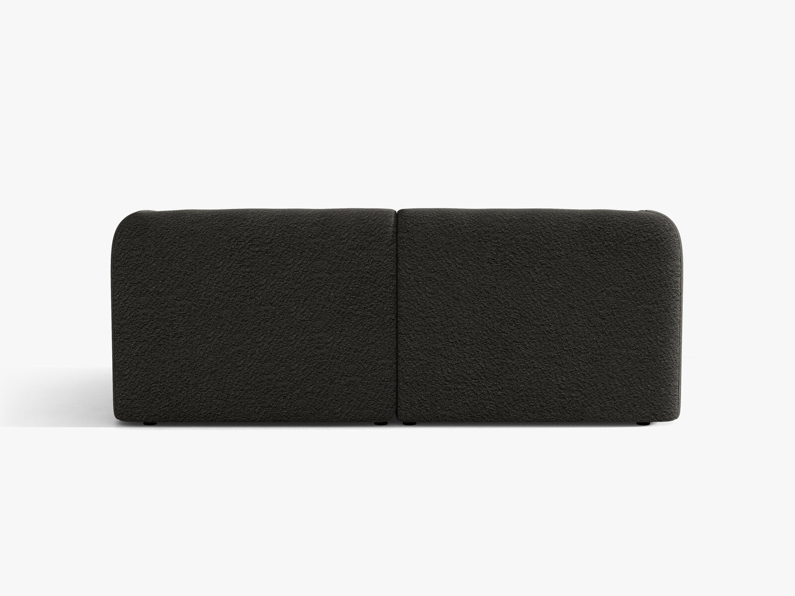 Micadoni Sofa Miley 2-Sitzer Boucle Baloo Braun